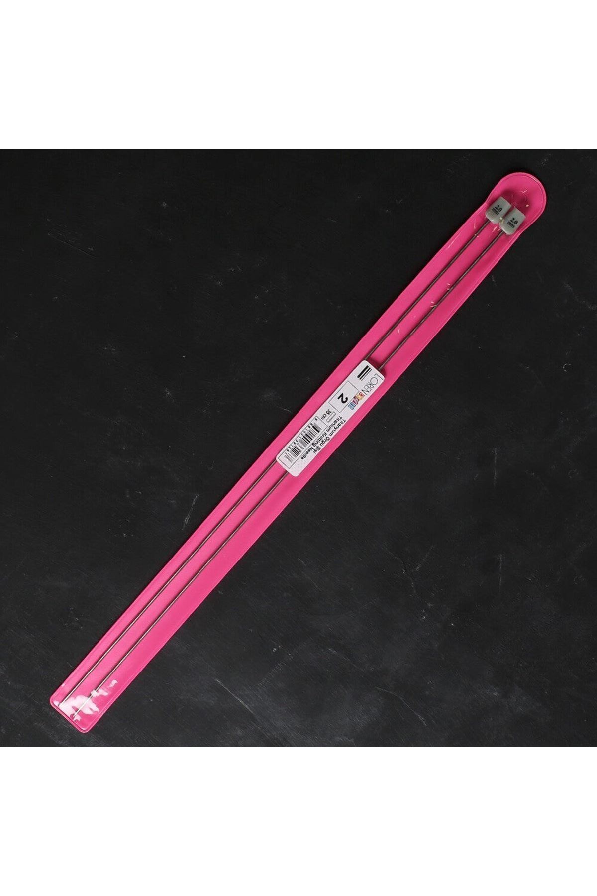 Loren Crafts 2 mm 35 cm Titanyum Örgü Şişi