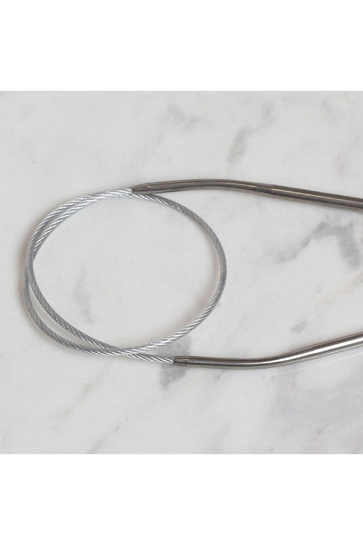 LOREN CRAFTS 3 MM  ÇELİK MİSİNALI ŞİŞ 40 CM