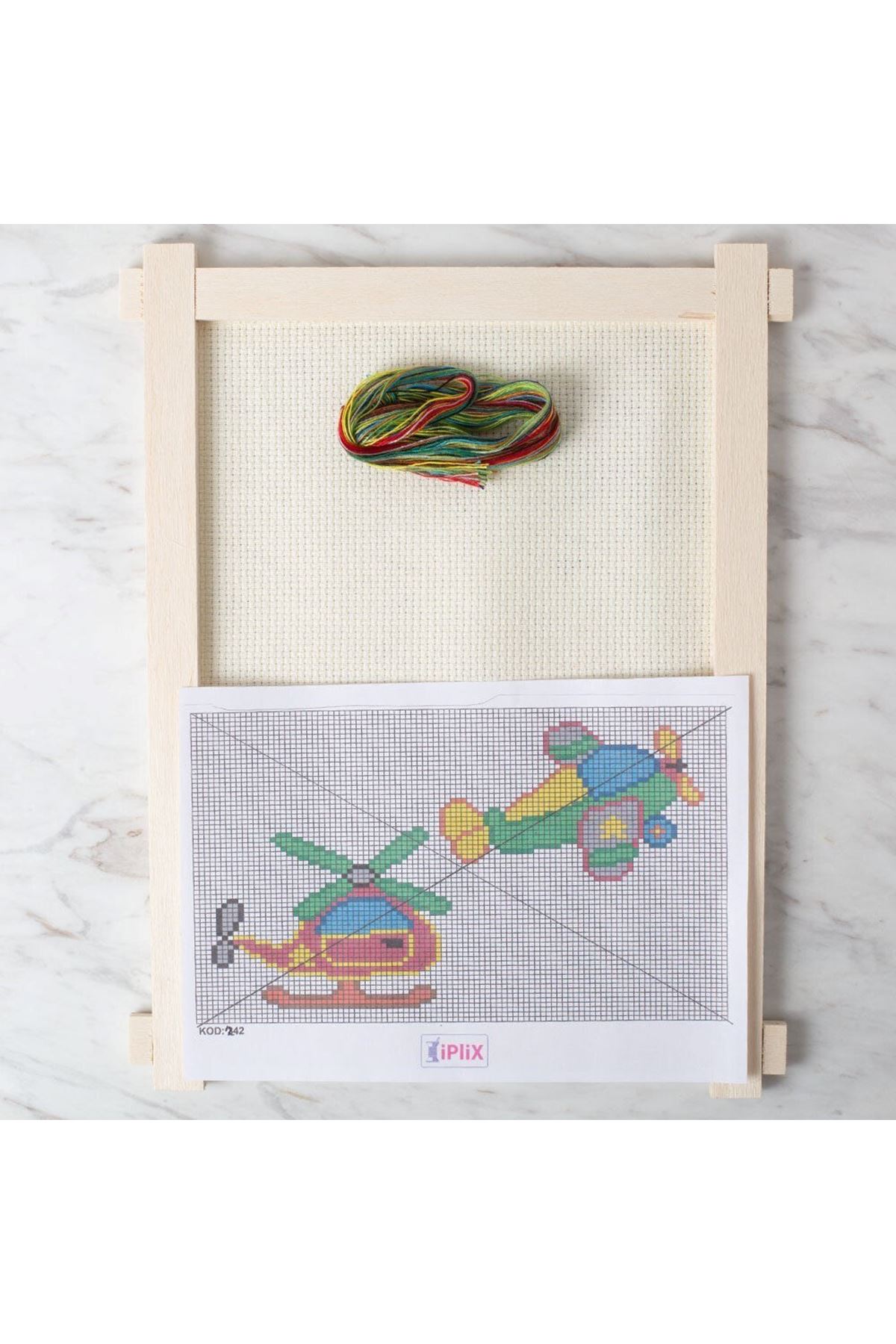 Loren Etamin İşleme Panosu Kiti Uçak - Kod:242