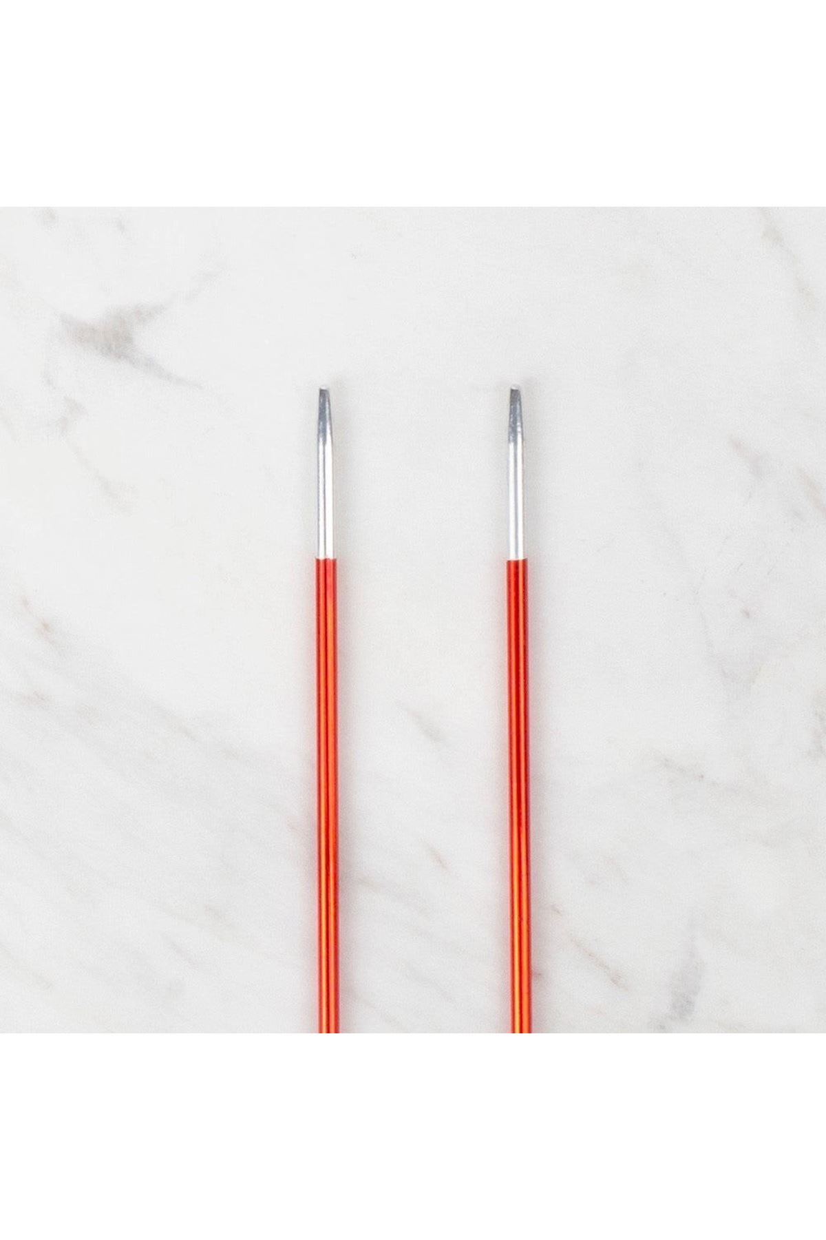 Loren Rythm 2,5mm Kırmızı Renkli Metal Örgü Şişi