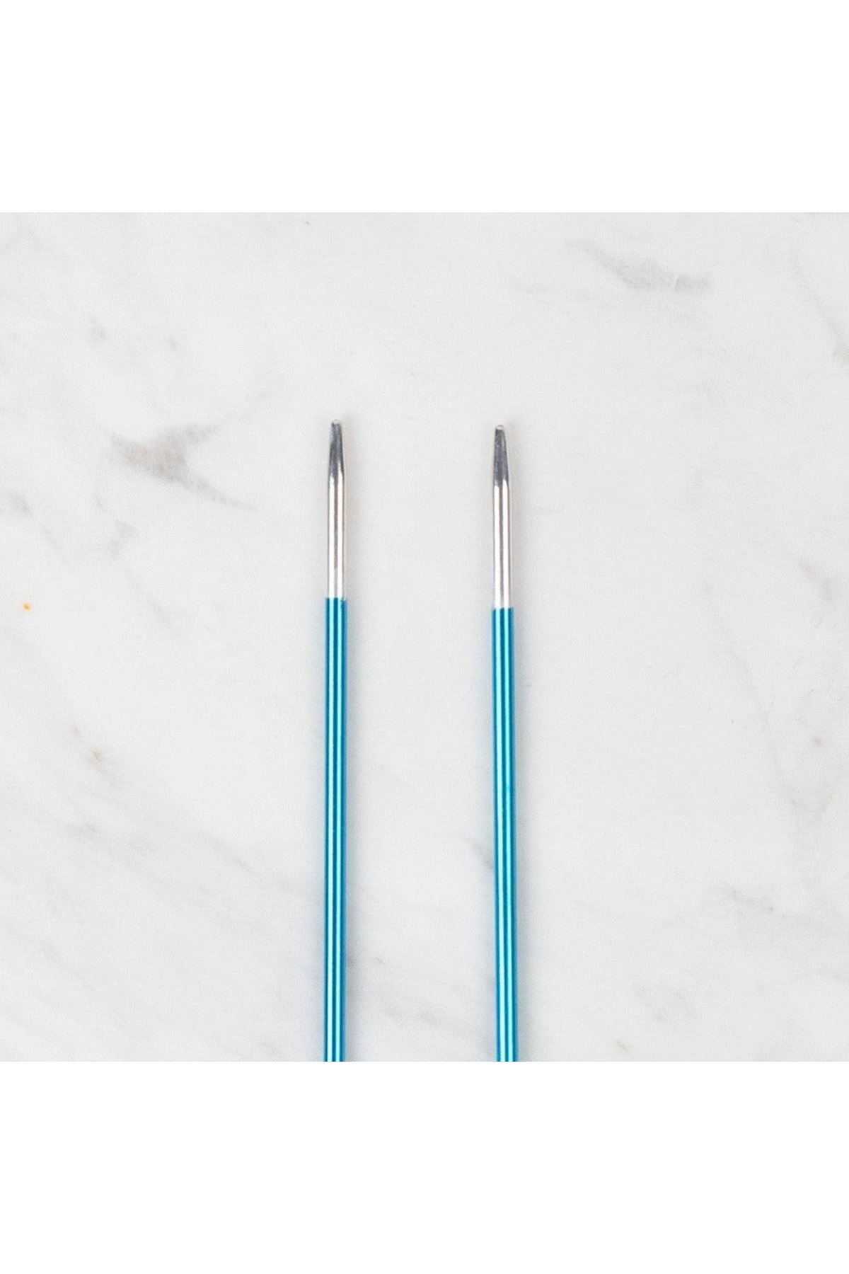 Loren Rythm 2,5mm Mavi Renkli Metal Örgü Şişi