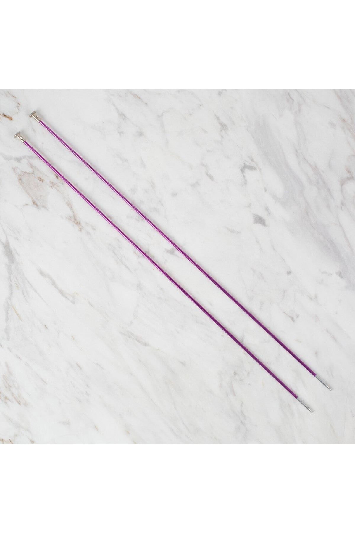 Loren Rythm 2,5mm Mor Renkli Metal Örgü Şişi