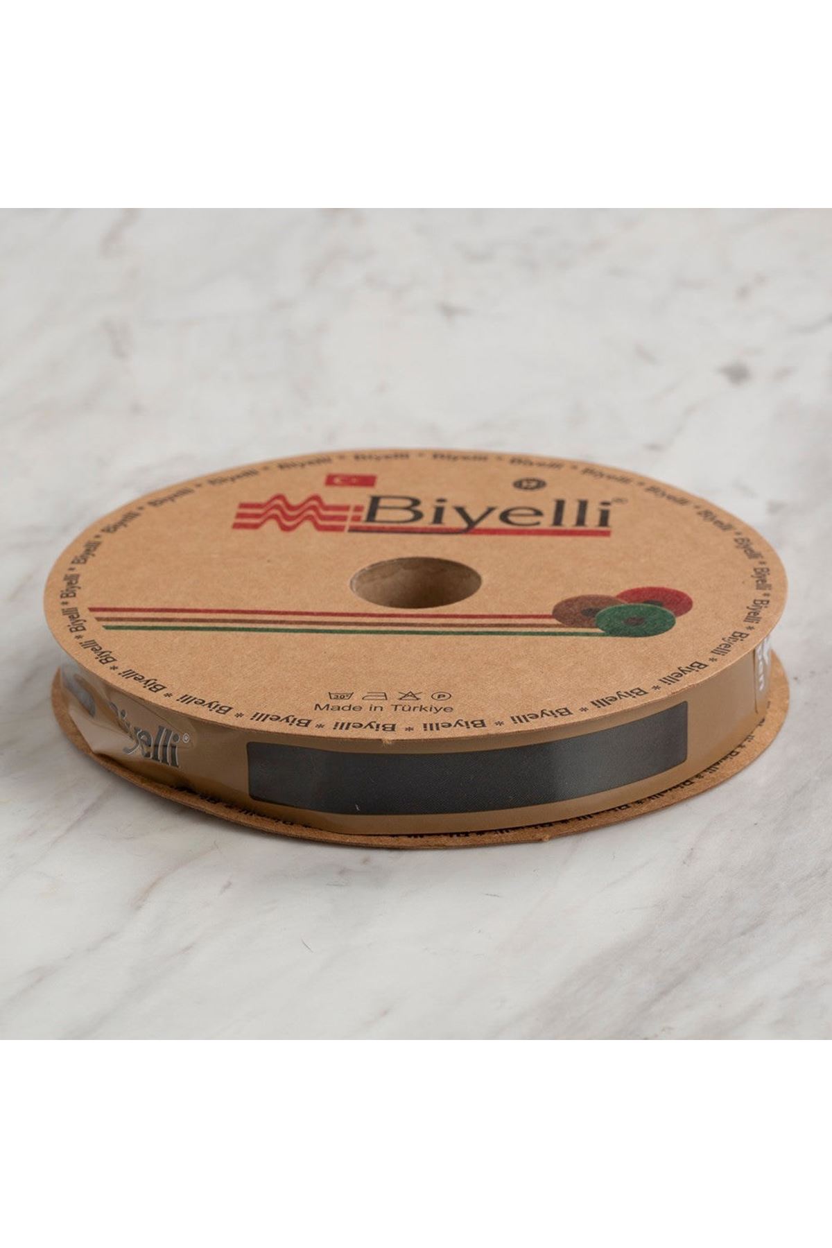 Loren Pamuk Siyah Katlı Biye - 12