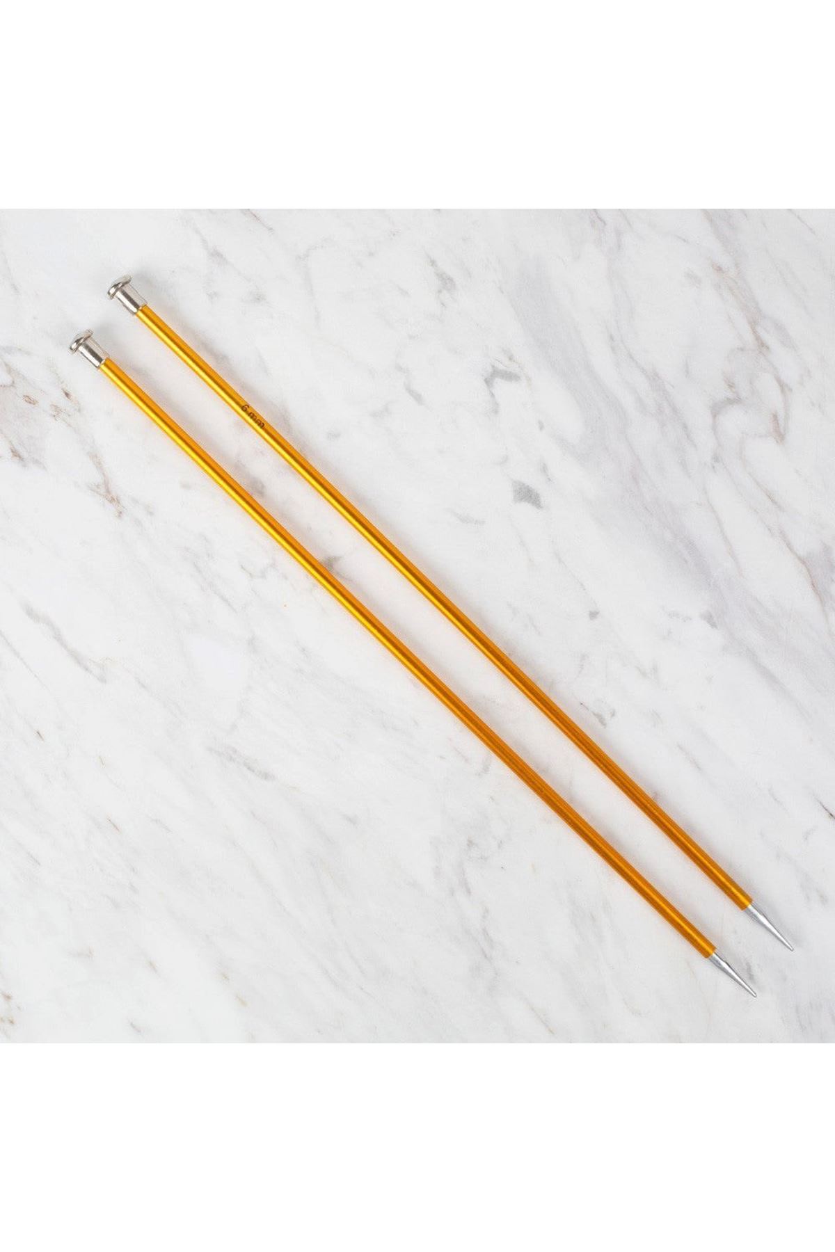 Loren Rythm 6mm Sarı Renkli Metal Örgü Şişi