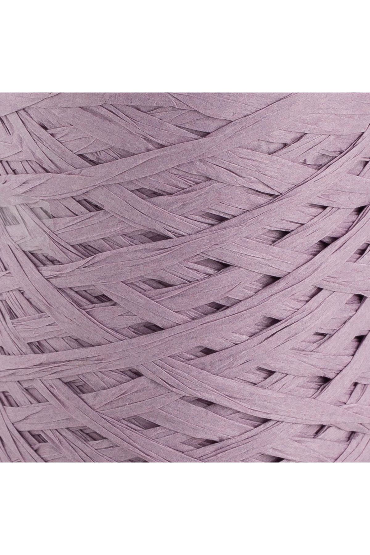 Loren Natural Raffia 90 gr Lila Kağıt İp - 38
