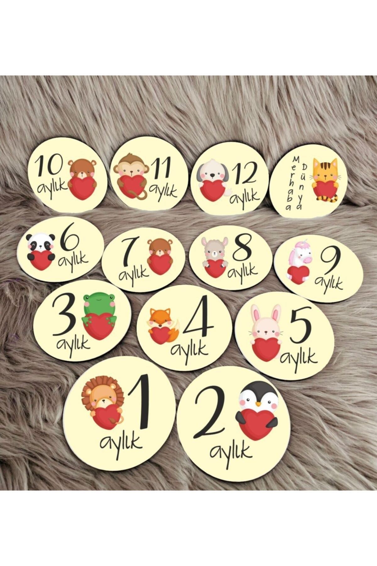 Sevimli Hayvan Bebek Kartları