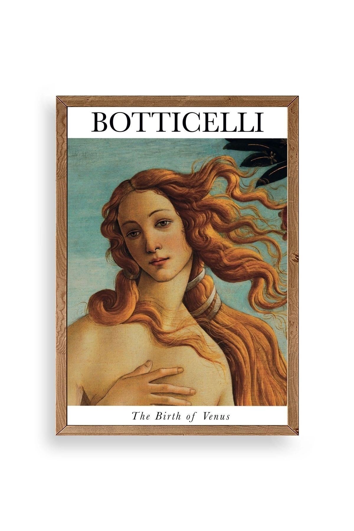 Botticelli Ahşap Çerçeveli Tablo 17 x 23