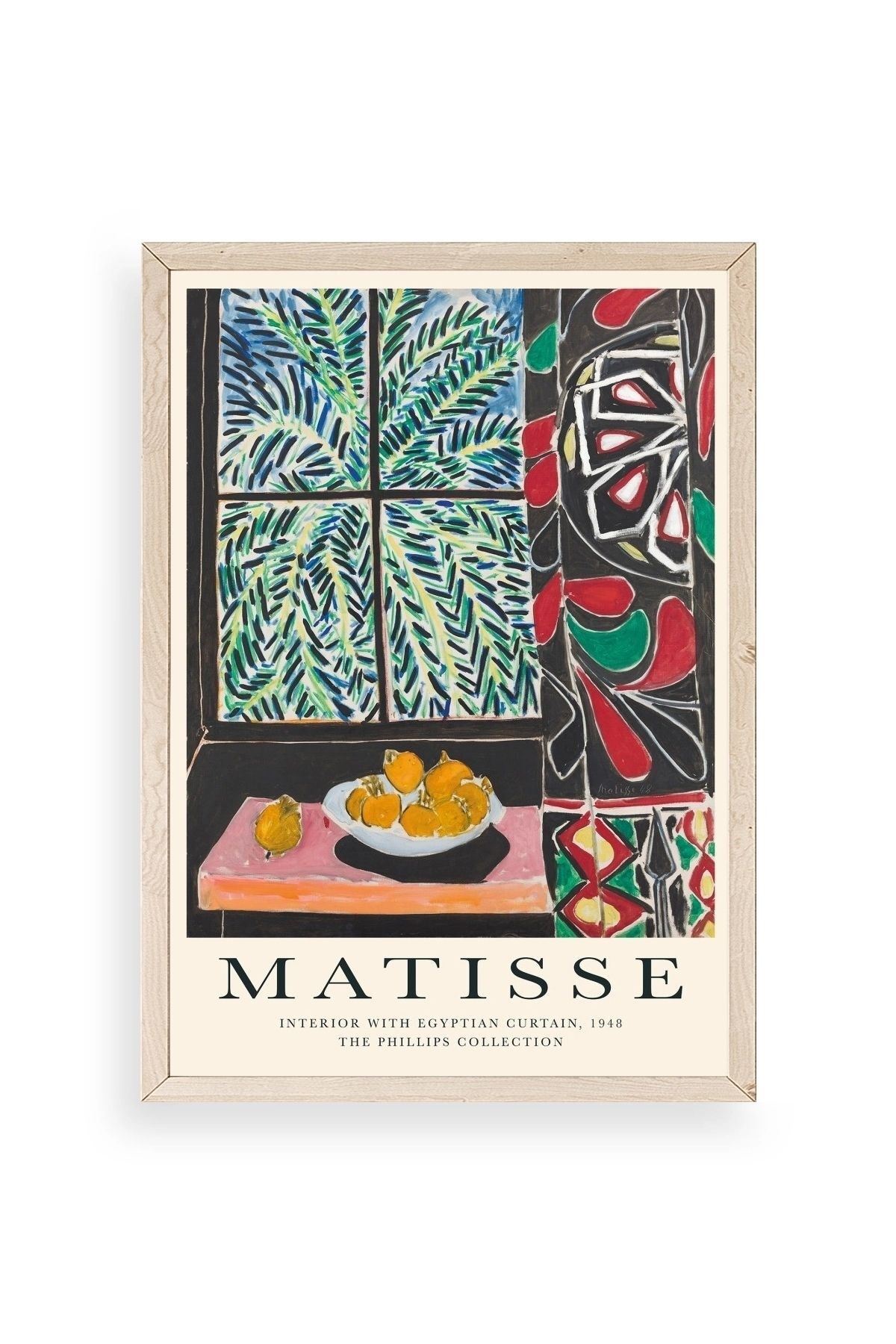 Matisse Ahşap Çerçeveli Tablo 30 x 42