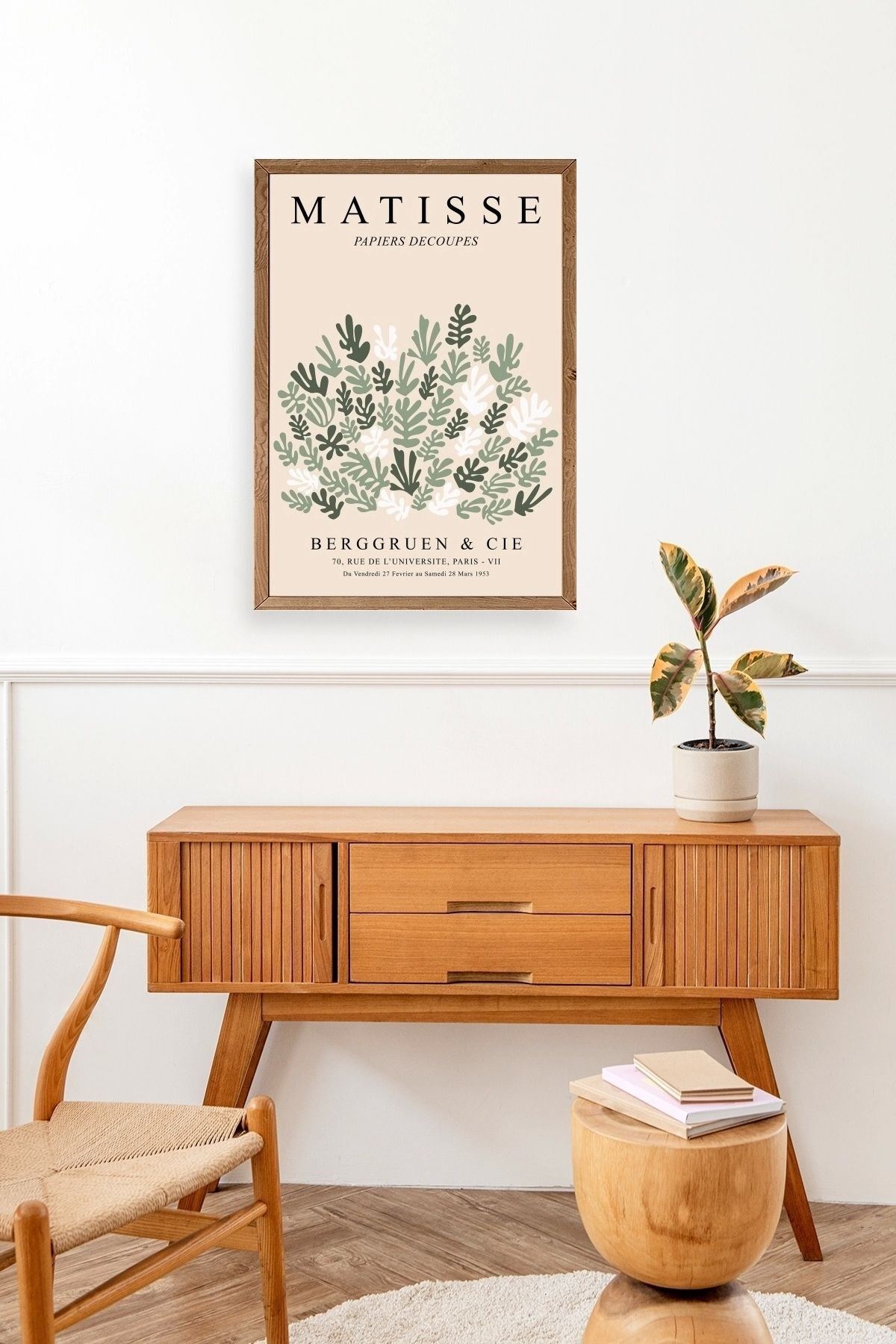 Matisse Ahşap Çerçeveli Tablo 23 x 30