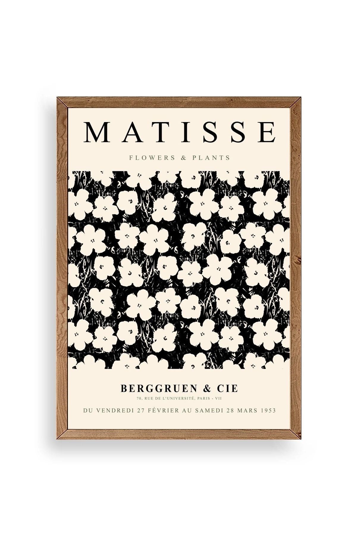 Matisse Ahşap Çerçeveli Tablo 30 x 42