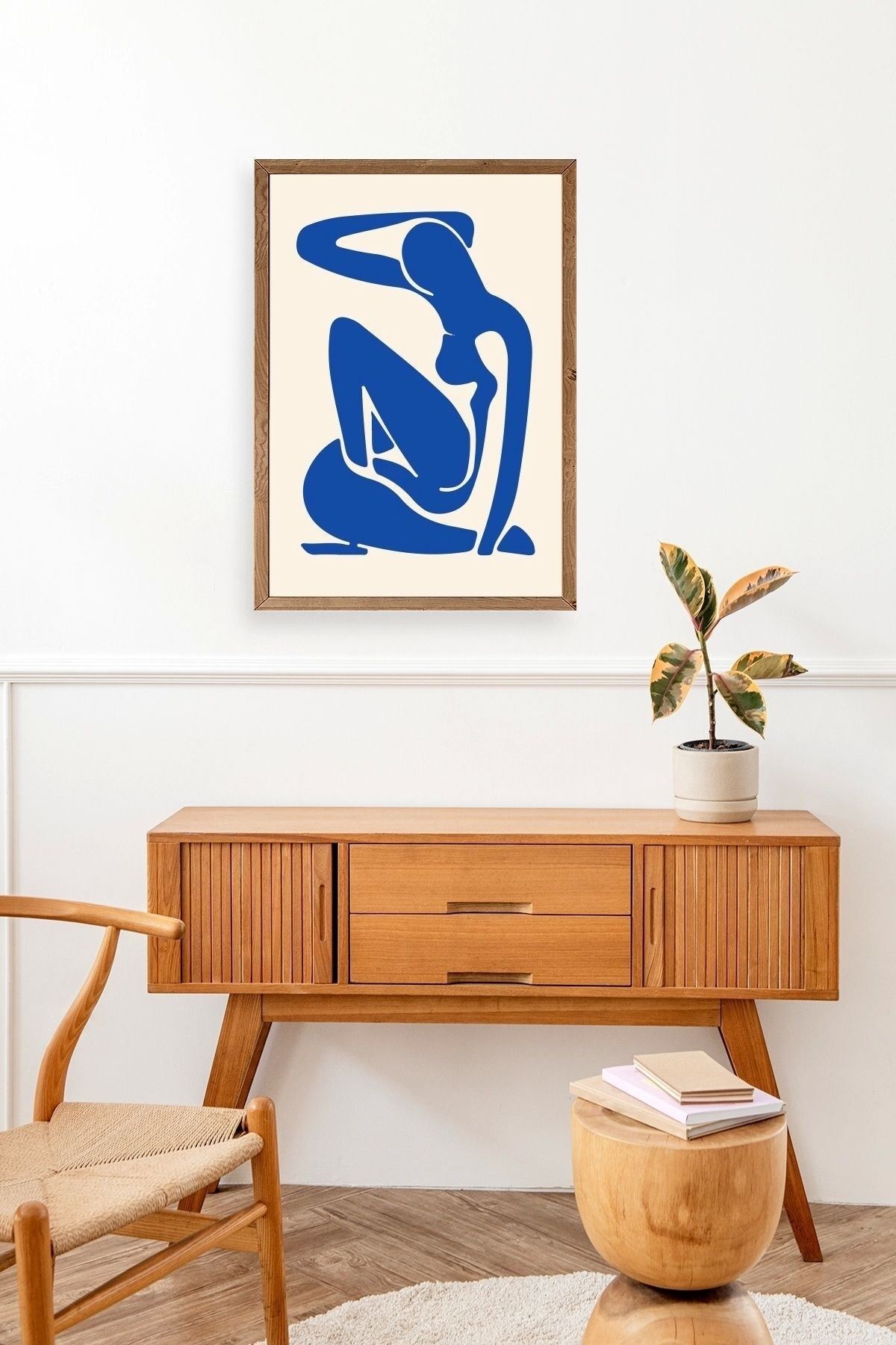 Matisse Ahşap Çerçeveli Tablo 50 x 70