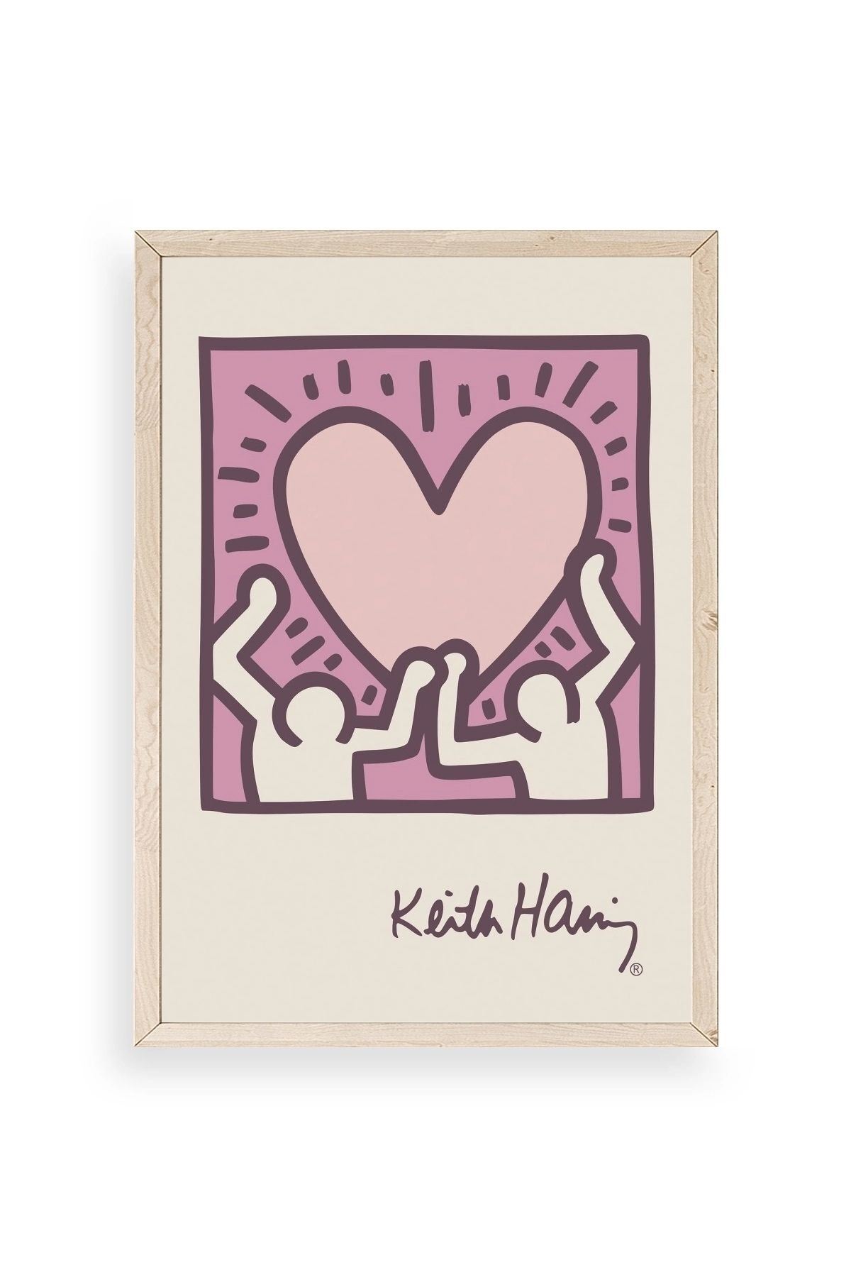 Keith H. Ahşap Çerçeveli Tablo 30 x 42