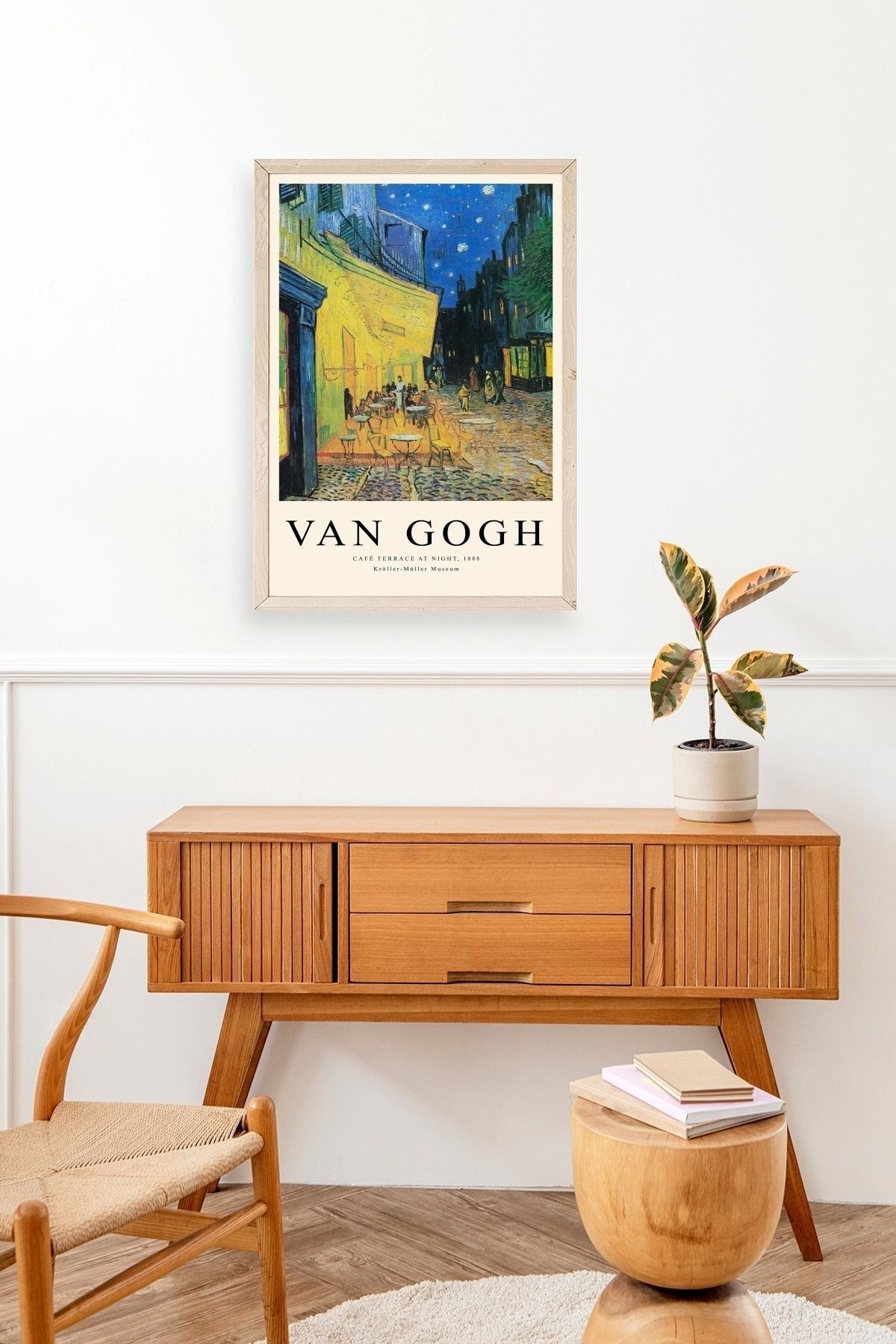 Van Gogh Ahşap Çerçeveli Tablo 17 x 23