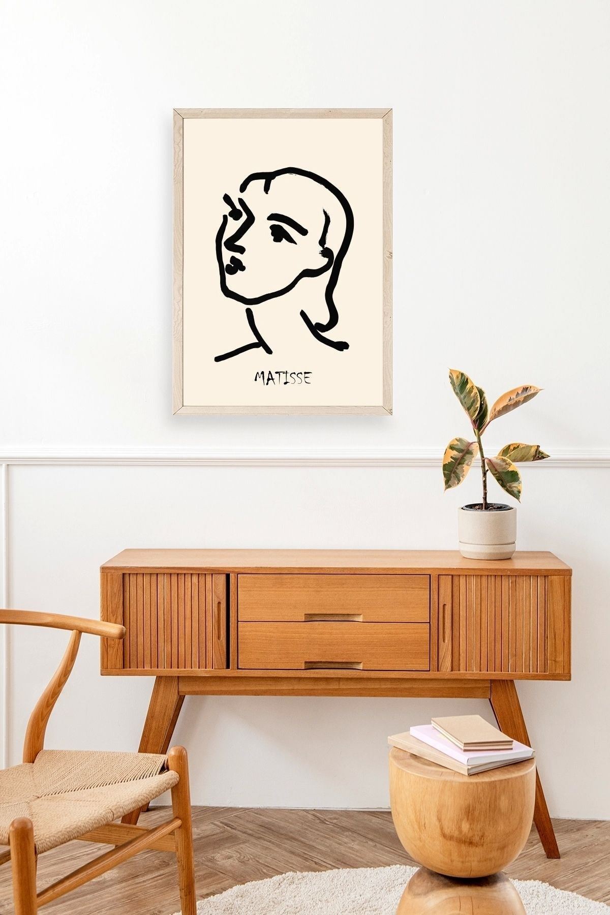 Matisse Ahşap Çerçeveli Tablo 50 x 70