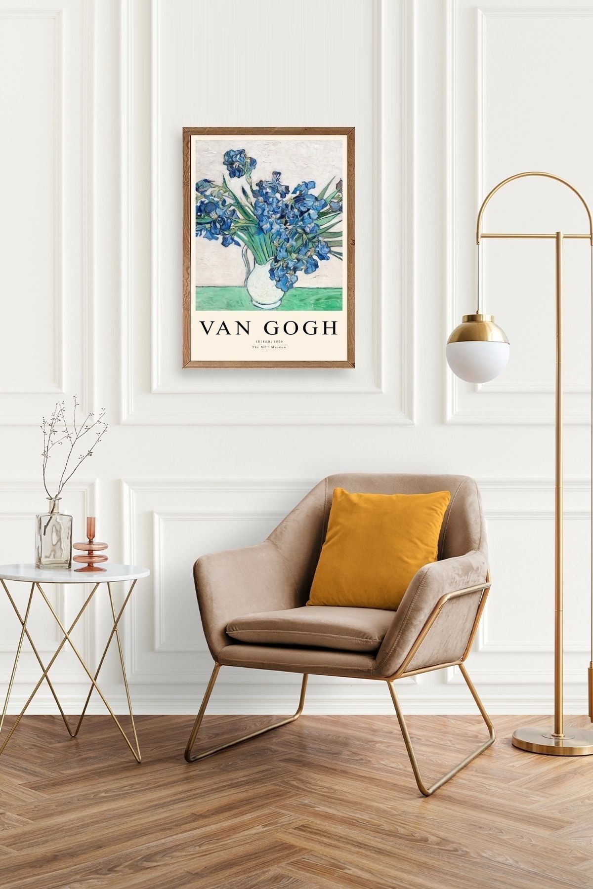 Van Gogh Ahşap Çerçeveli Tablo 23 x 30