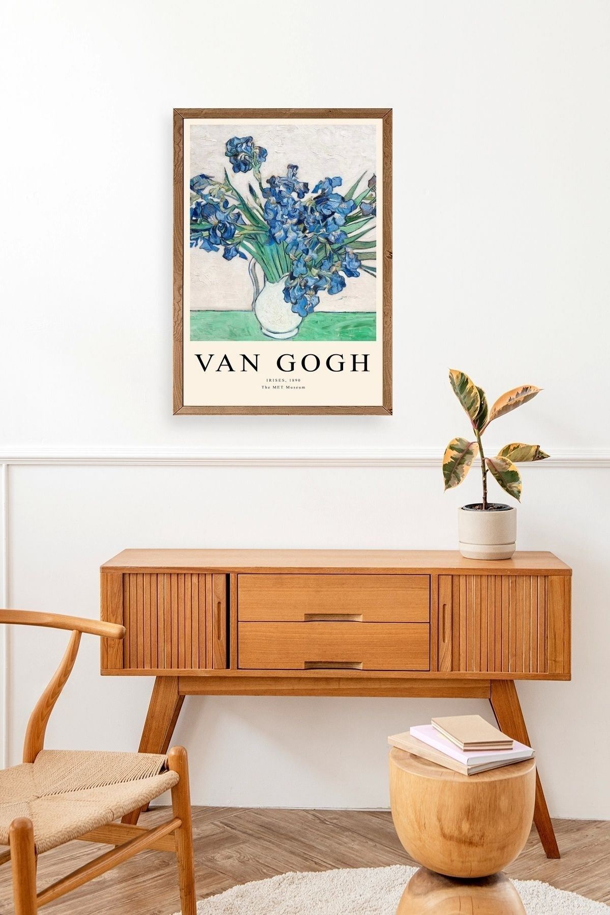 Van Gogh Ahşap Çerçeveli Tablo 23 x 30