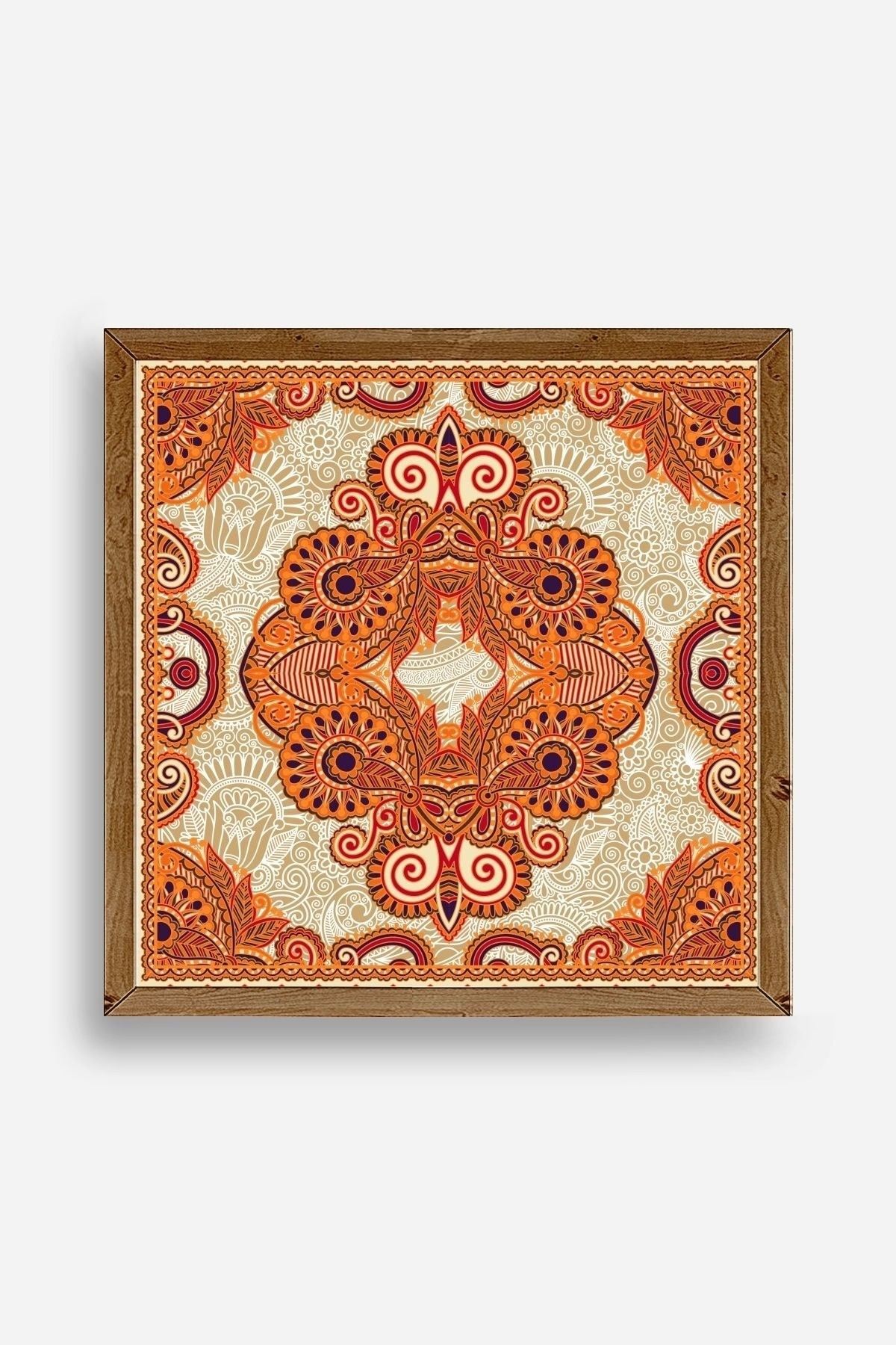 Motif Ahşap Çerçeveli Tablo 50 x 50