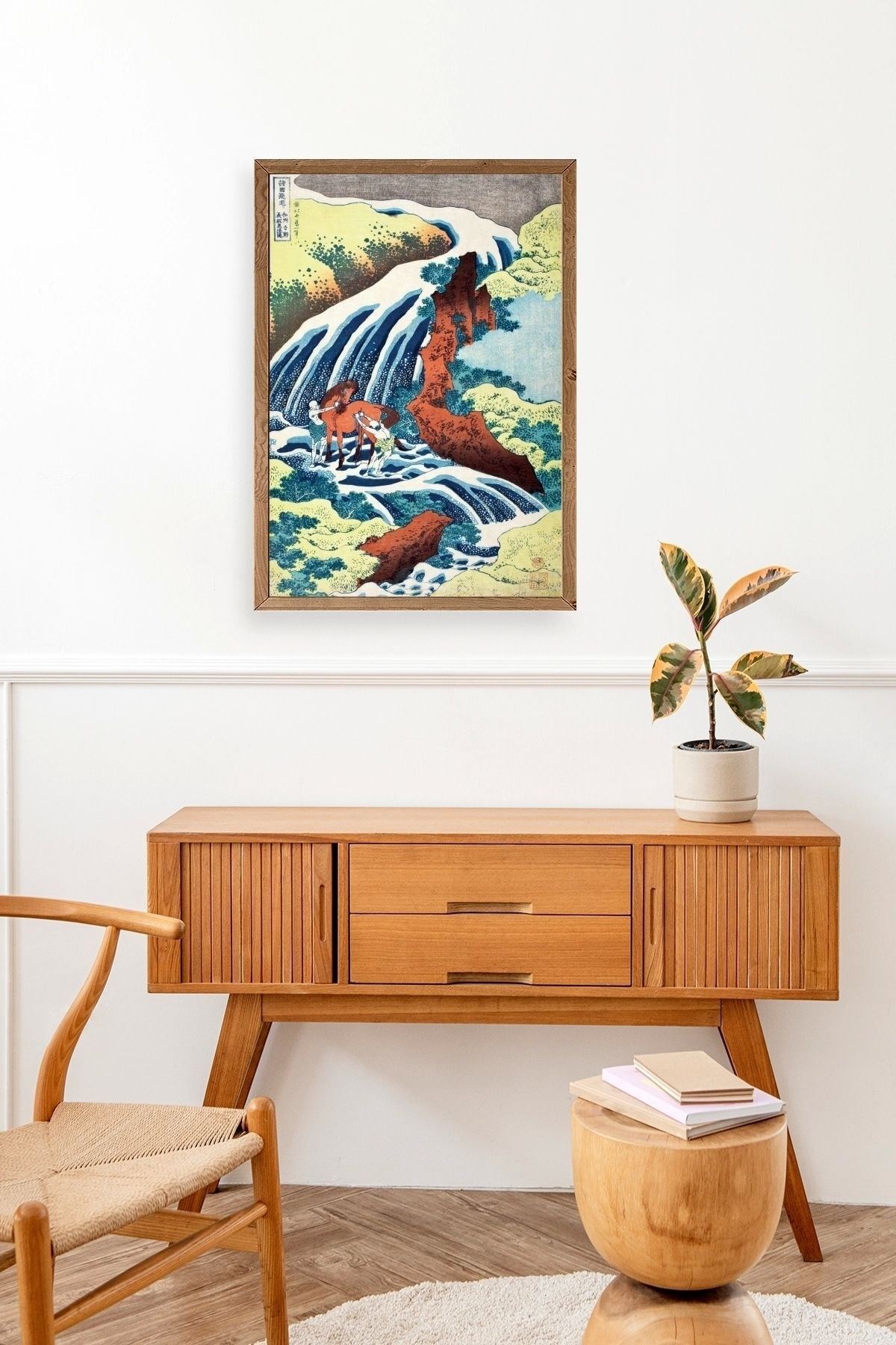 Balıkçının Rüyası Ahşap Çerçeveli Tablo 30 x 42