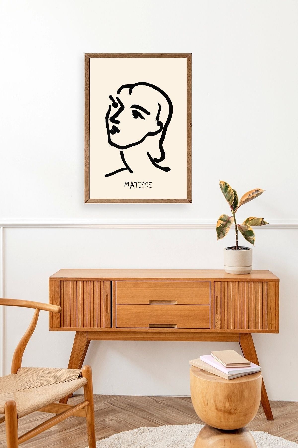 Matisse Ahşap Çerçeveli Tablo 30 x 42