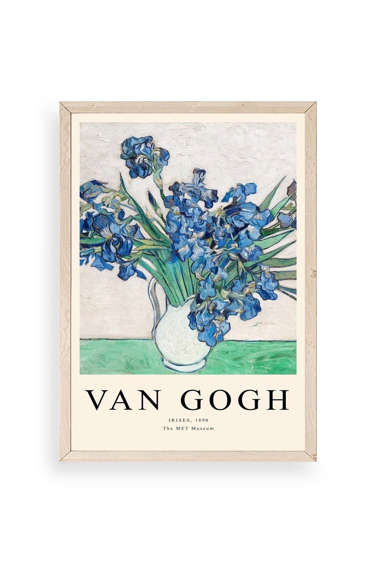 Van Gogh Ahşap Çerçeveli Tablo 23 x 30