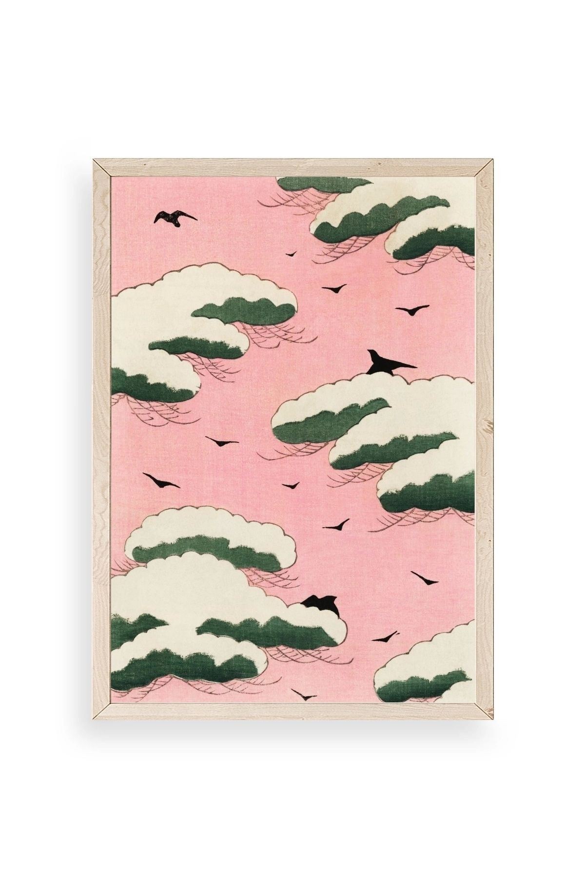 Bitjutsi Sekai Ahşap Çerçeveli Tablo 23 x 30