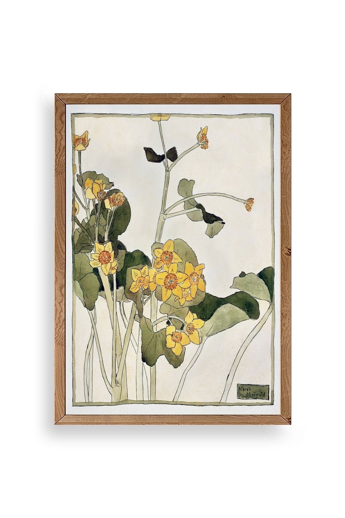 El Greco Ahşap Çerçeveli Tablo 30 x 42