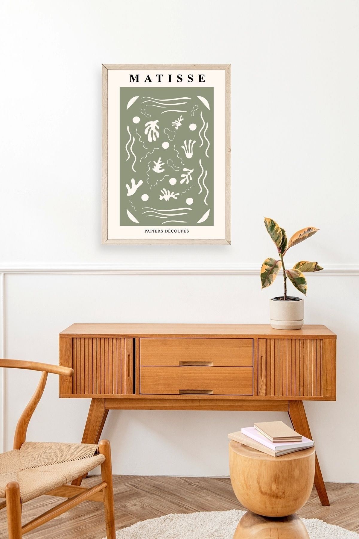 Matisse Ahşap Çerçeveli Tablo 30 x 42