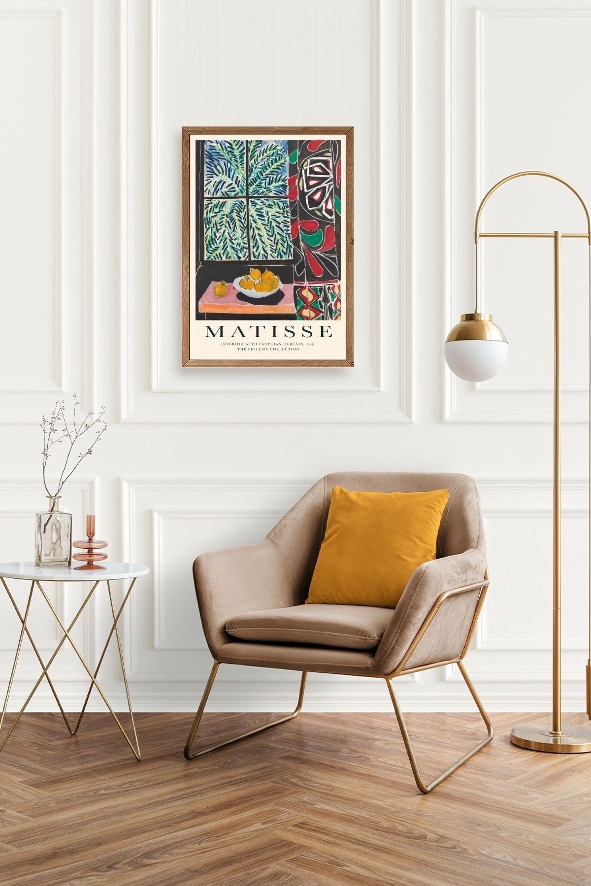 Matisse Ahşap Çerçeveli Tablo 17 x 23