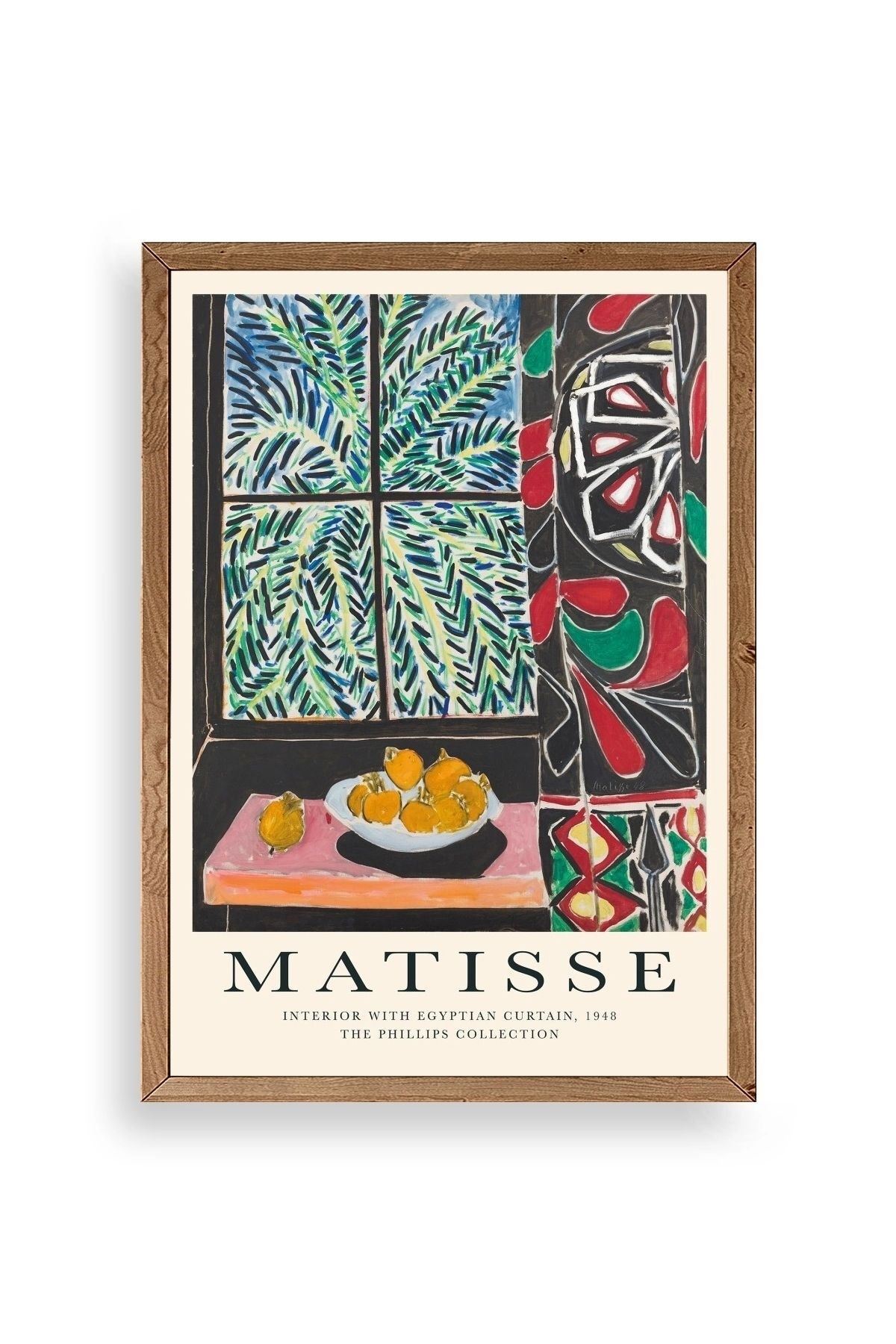 Matisse Ahşap Çerçeveli Tablo 30 x 42