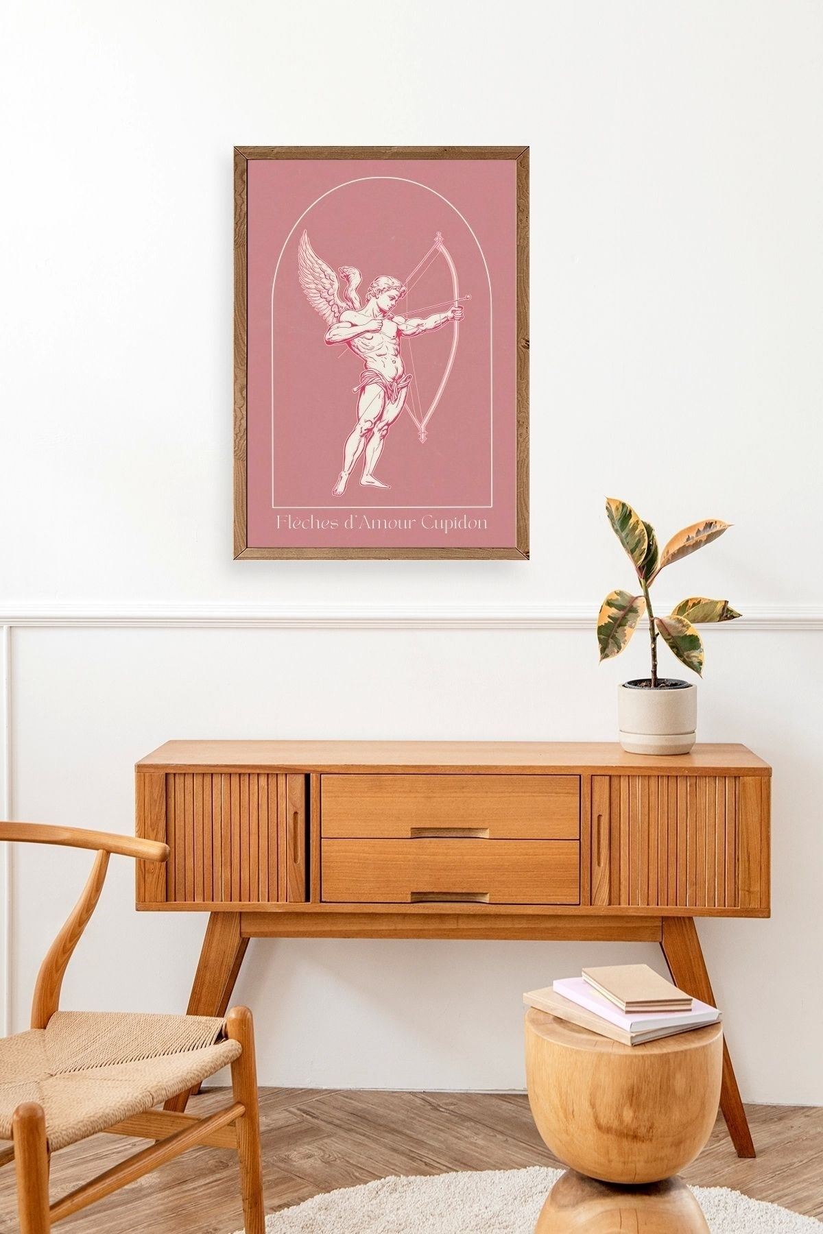 Cupid Ahşap Çerçeveli Tablo 50 x 70