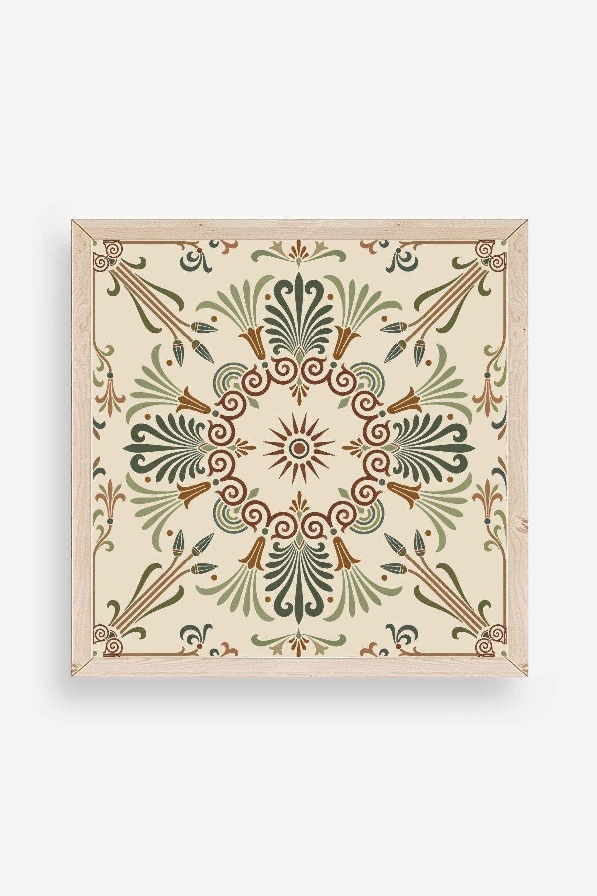 Motif Ahşap Çerçeveli Tablo 23 x 23