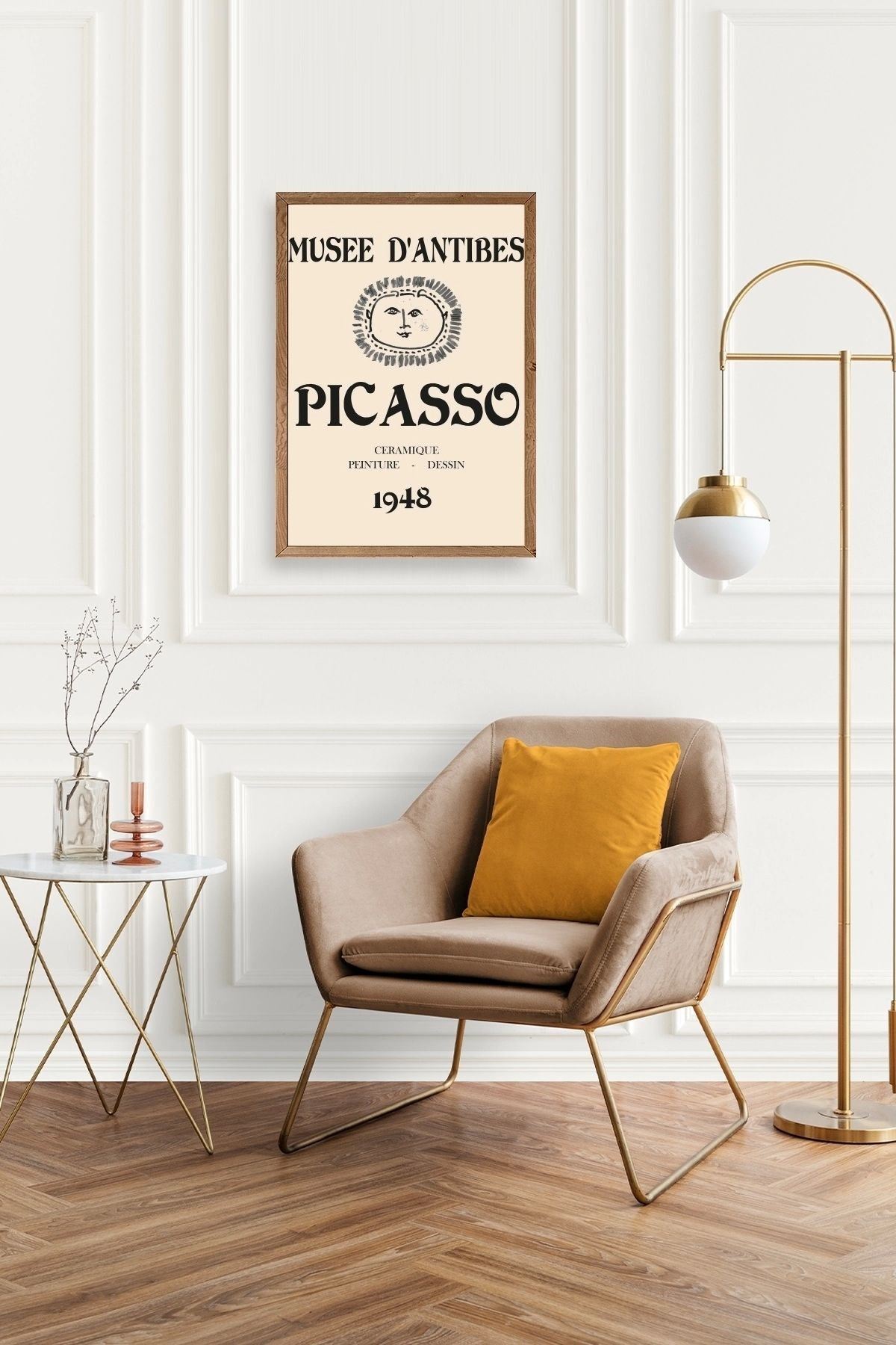 Picasso Ahşap Çerçeveli Tablo 23 x 30