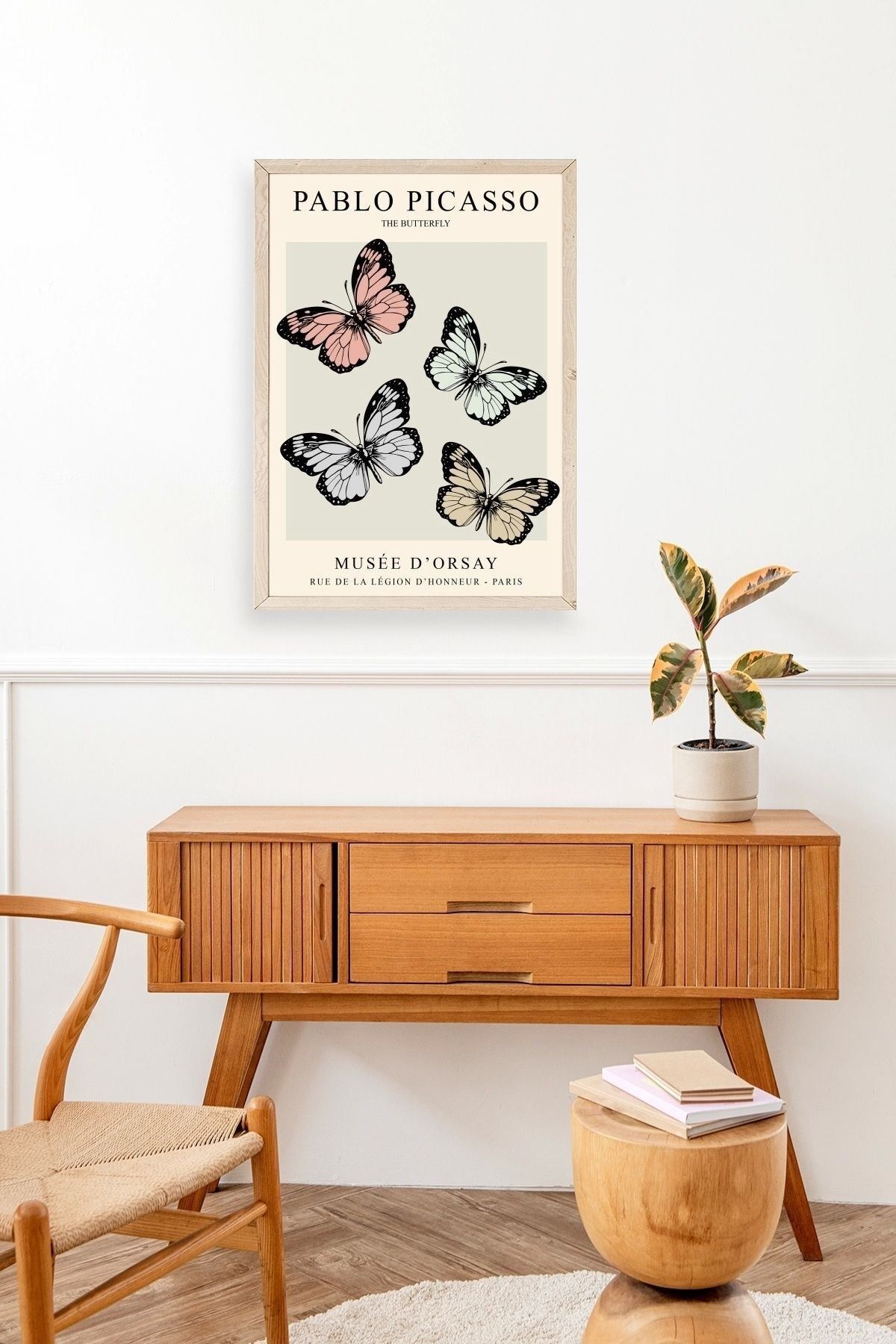 Picasso Ahşap Çerçeveli Tablo 23 x 30