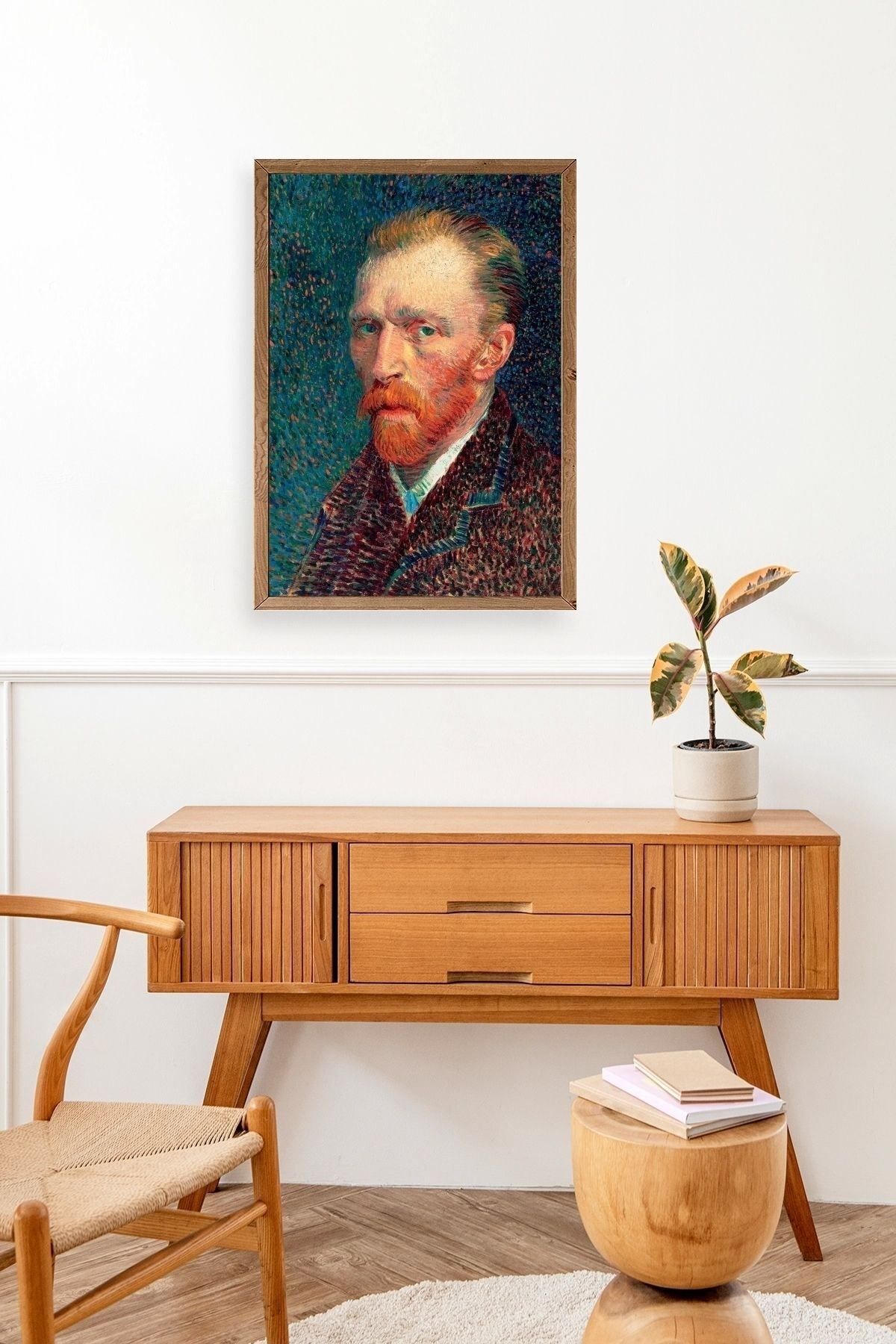 Van Gogh Ahşap Çerçeveli Tablo 30 x 42