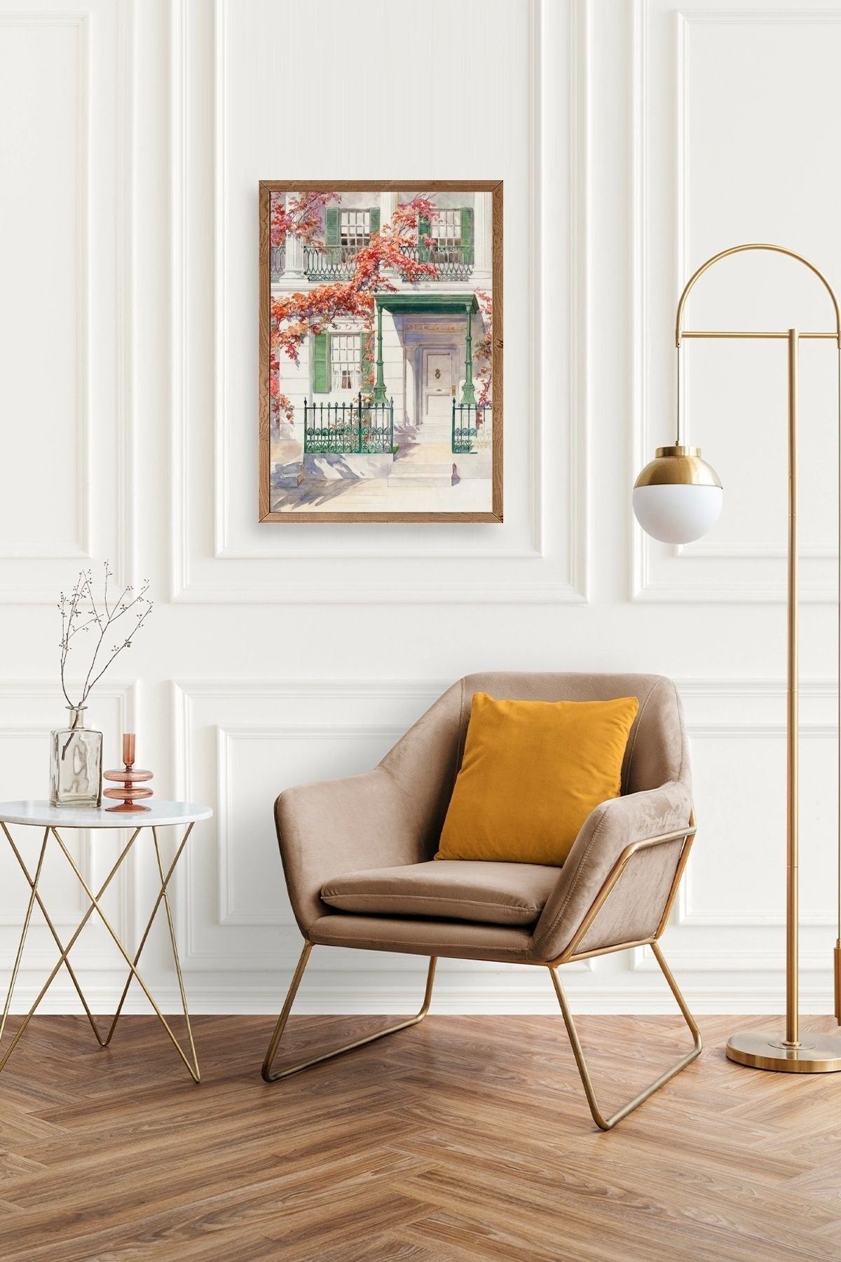 Gilbert Sackerman Ahşap Çerçeveli Tablo 50 x 70