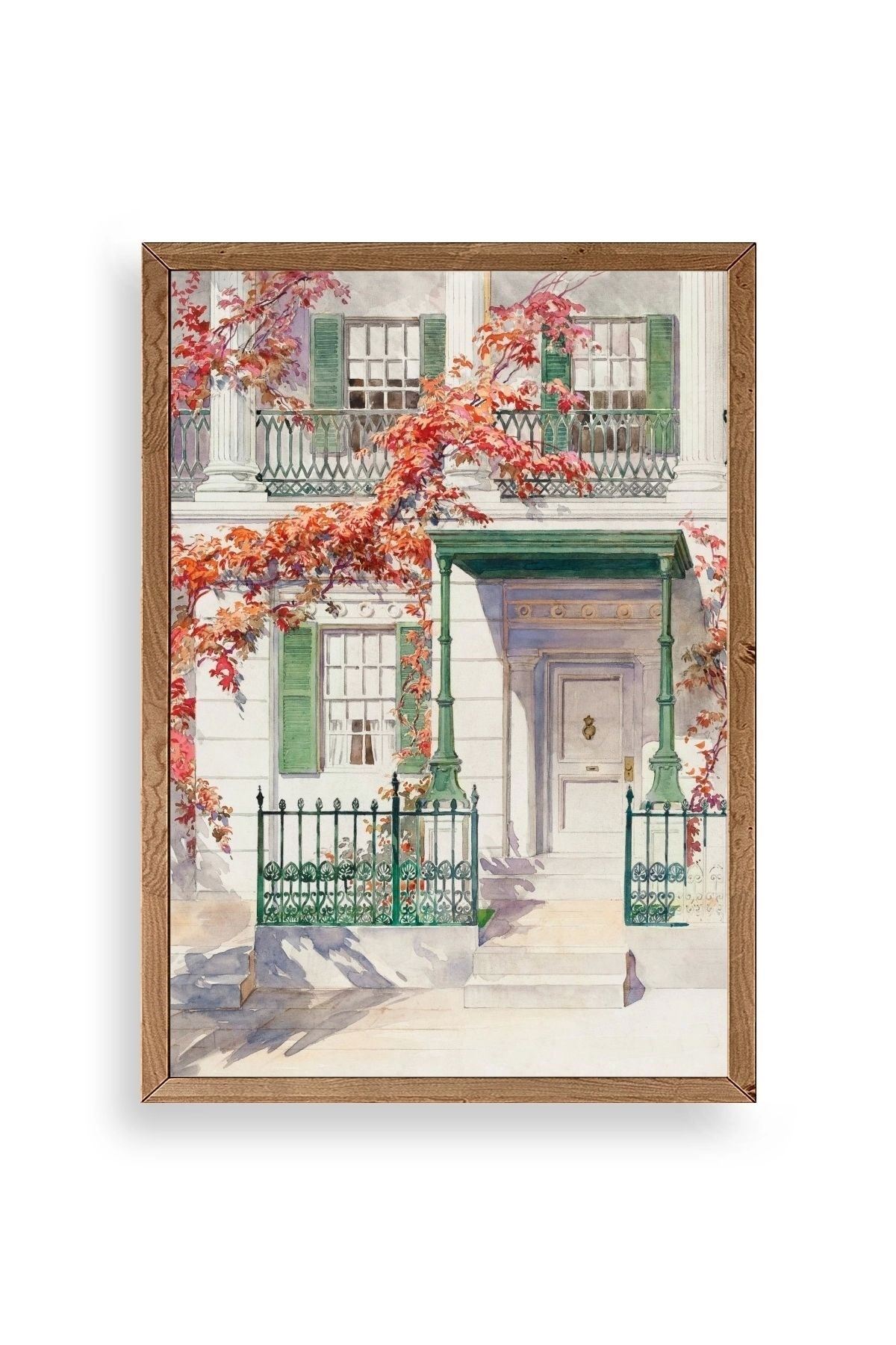 Gilbert Sackerman Ahşap Çerçeveli Tablo 17 x 23