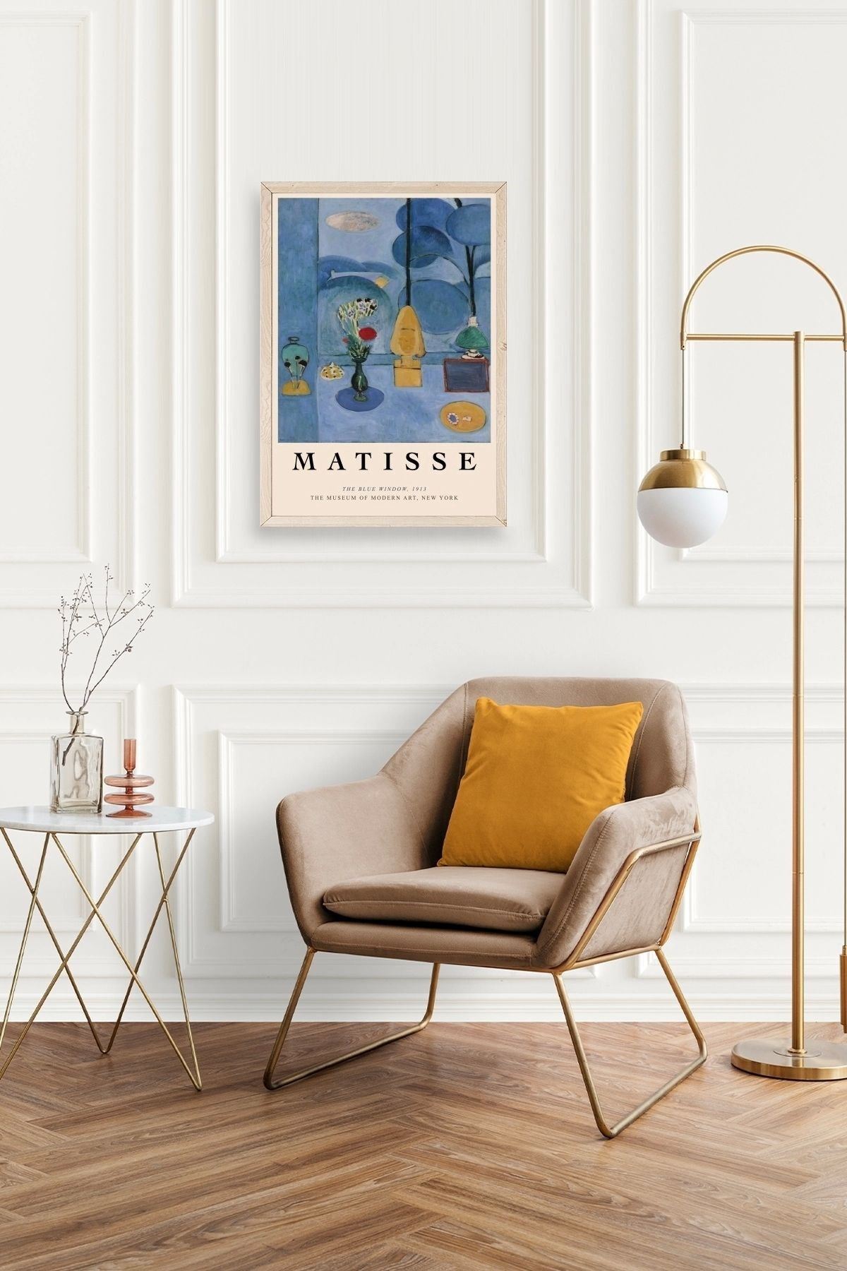 Matisse Ahşap Çerçeveli Tablo 30 x 42