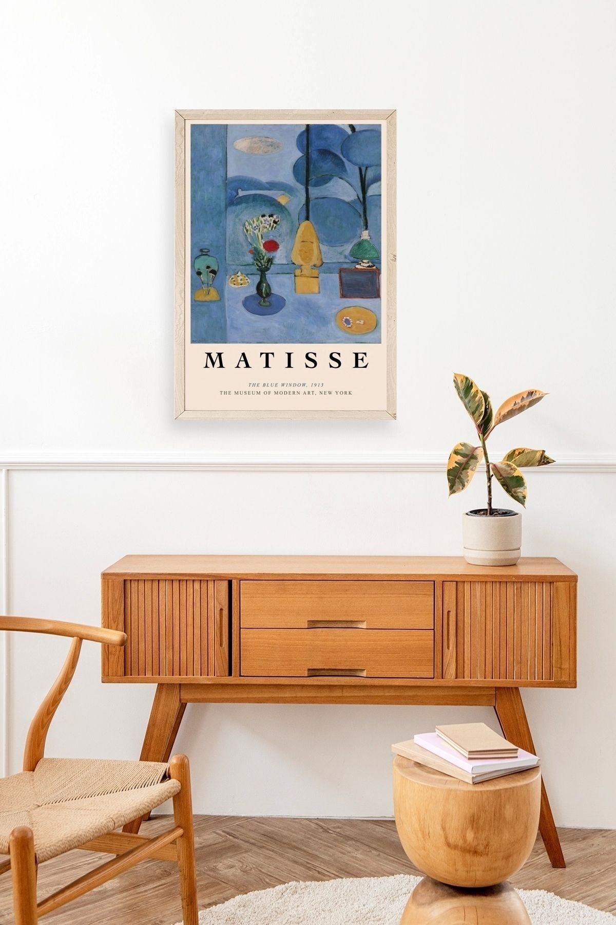 Matisse Ahşap Çerçeveli Tablo 50 x 70