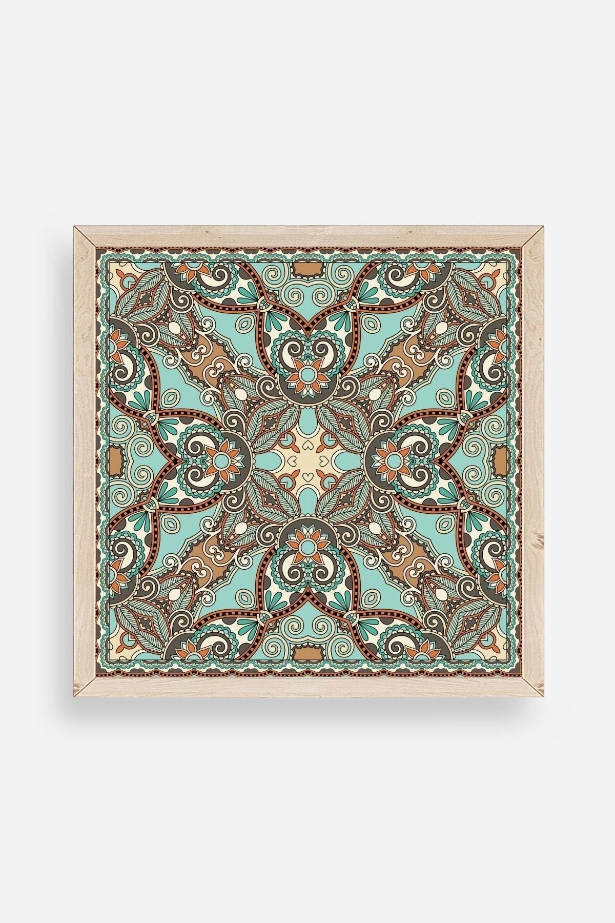 Motif Ahşap Çerçeveli Tablo 50 x 50