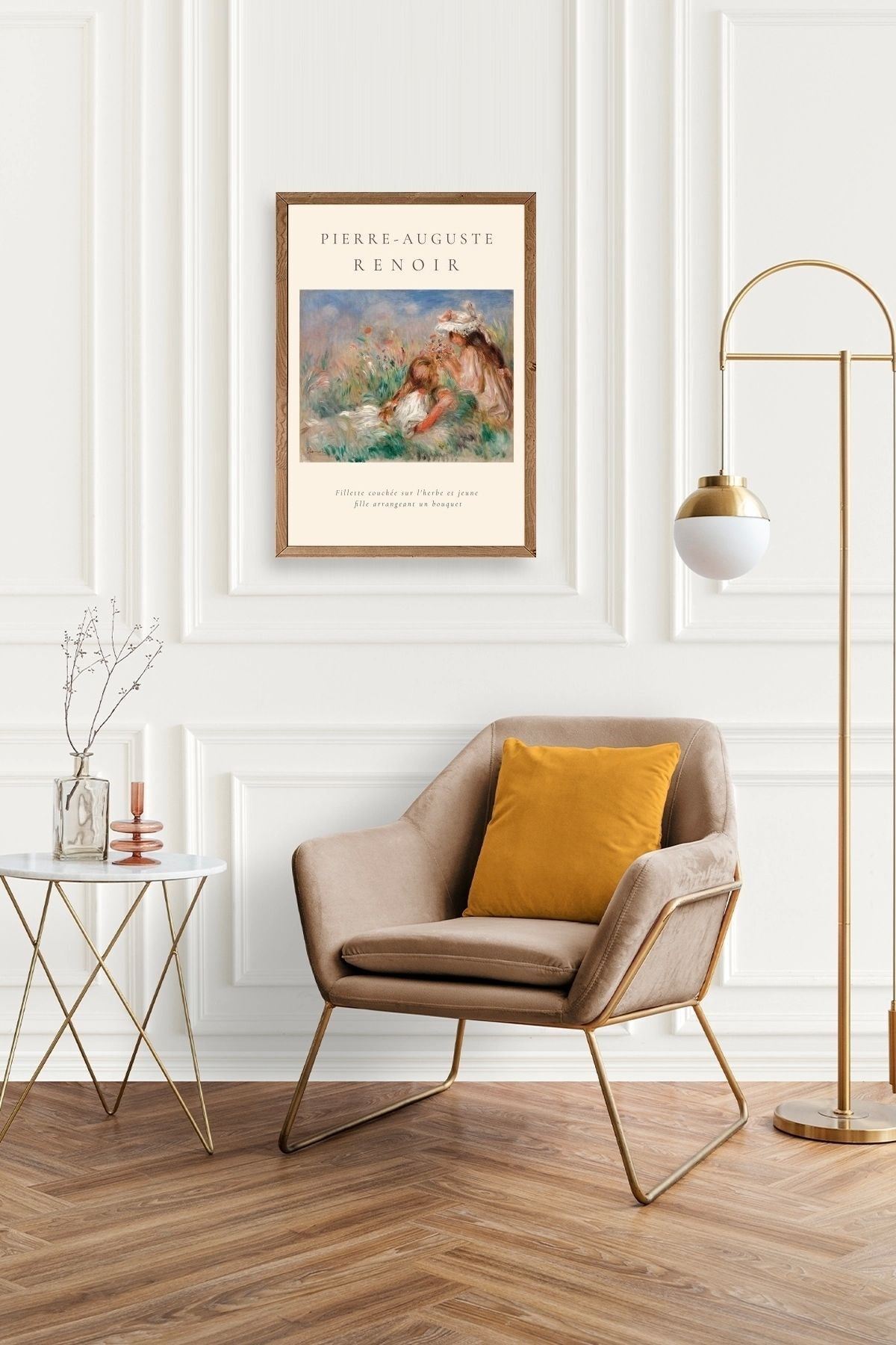 Pierre-Aguste Renoir Ahşap Çerçeveli Tablo 50 x 70