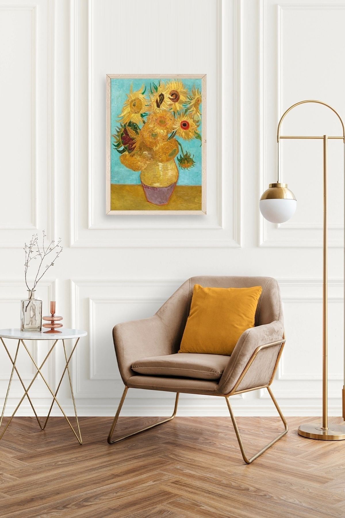 Van Gogh Ahşap Çerçeveli Tablo 17 x 23