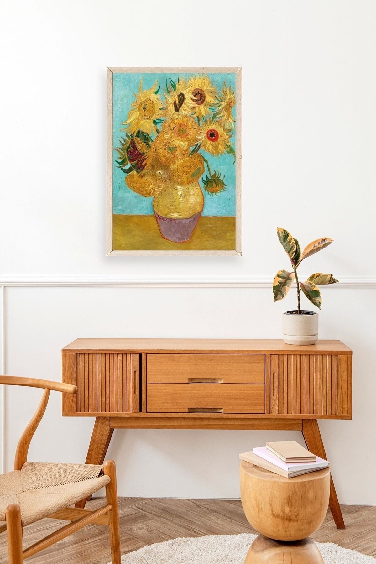 Van Gogh Ahşap Çerçeveli Tablo 23 x 30