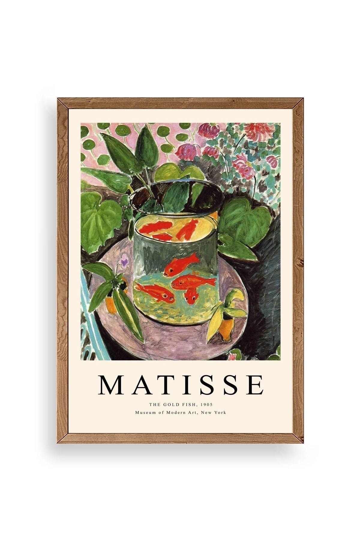 Matisse Ahşap Çerçeveli Tablo 50 x 70
