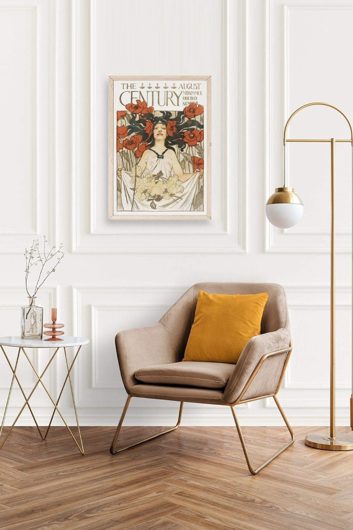 Joseph Christian Leyend Ahşap Çerçeveli Tablo 23 x 30