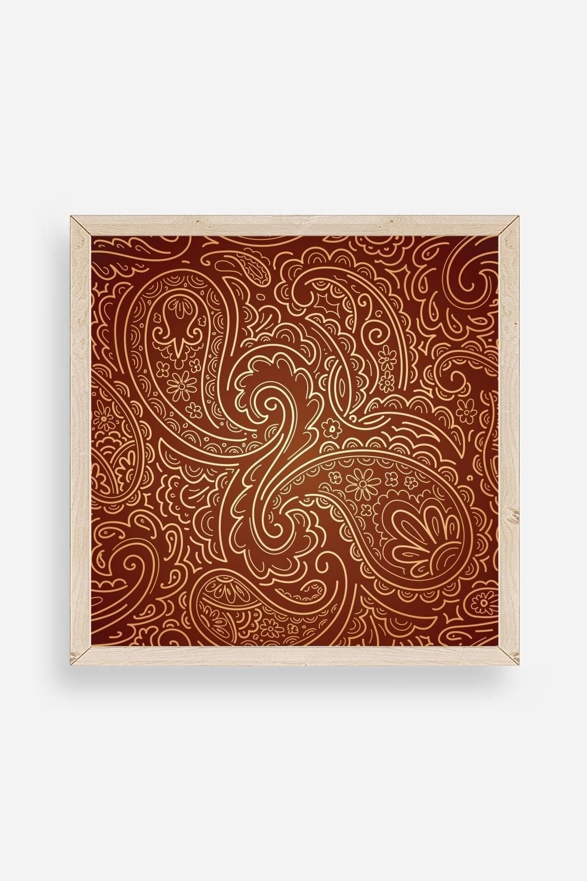 Motif Ahşap Çerçeveli Tablo 42 x 42