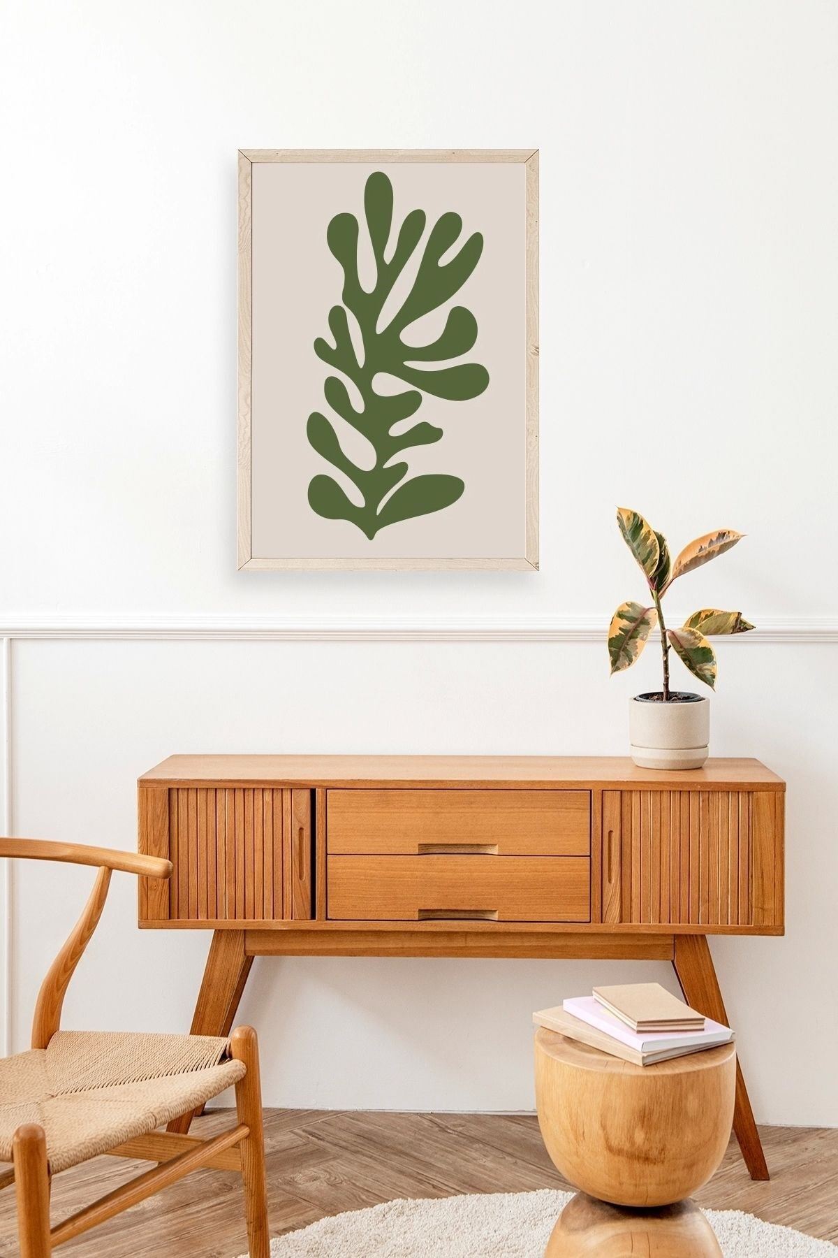 Matisse Ahşap Çerçeveli Tablo 17 x 23