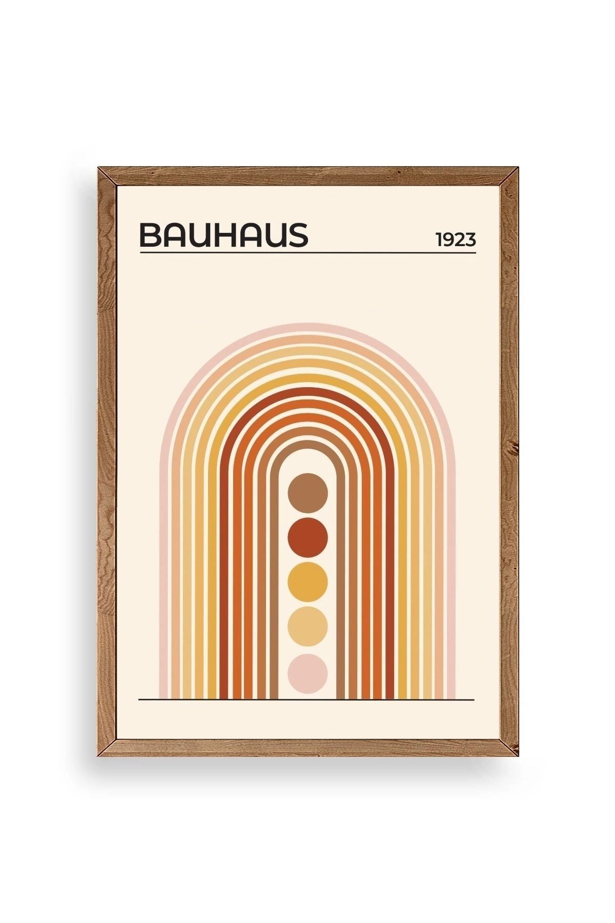 Bauhaus Ahşap Çerçeveli Tablo 50 x 70