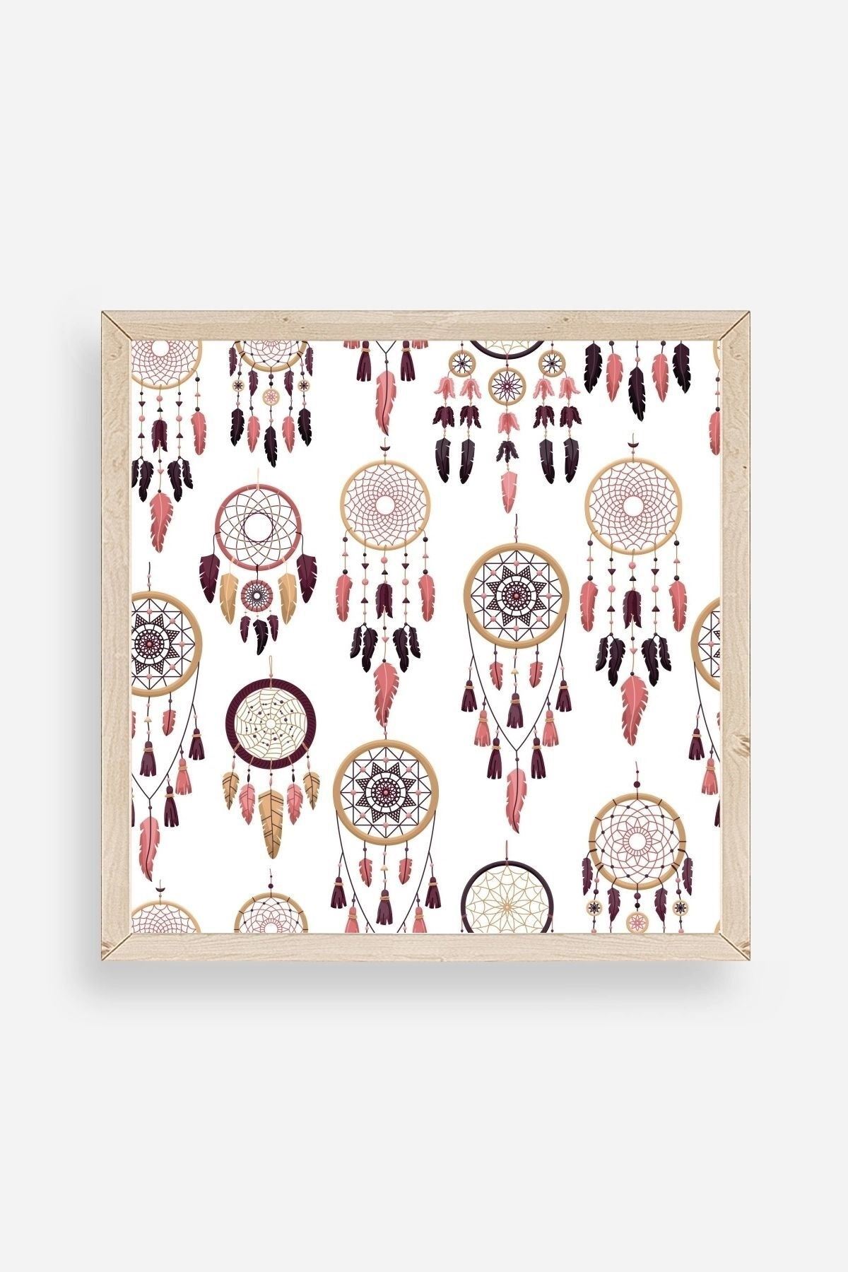 Rüya Kapanı Ahşap Çerçeveli Tablo 23 x 23