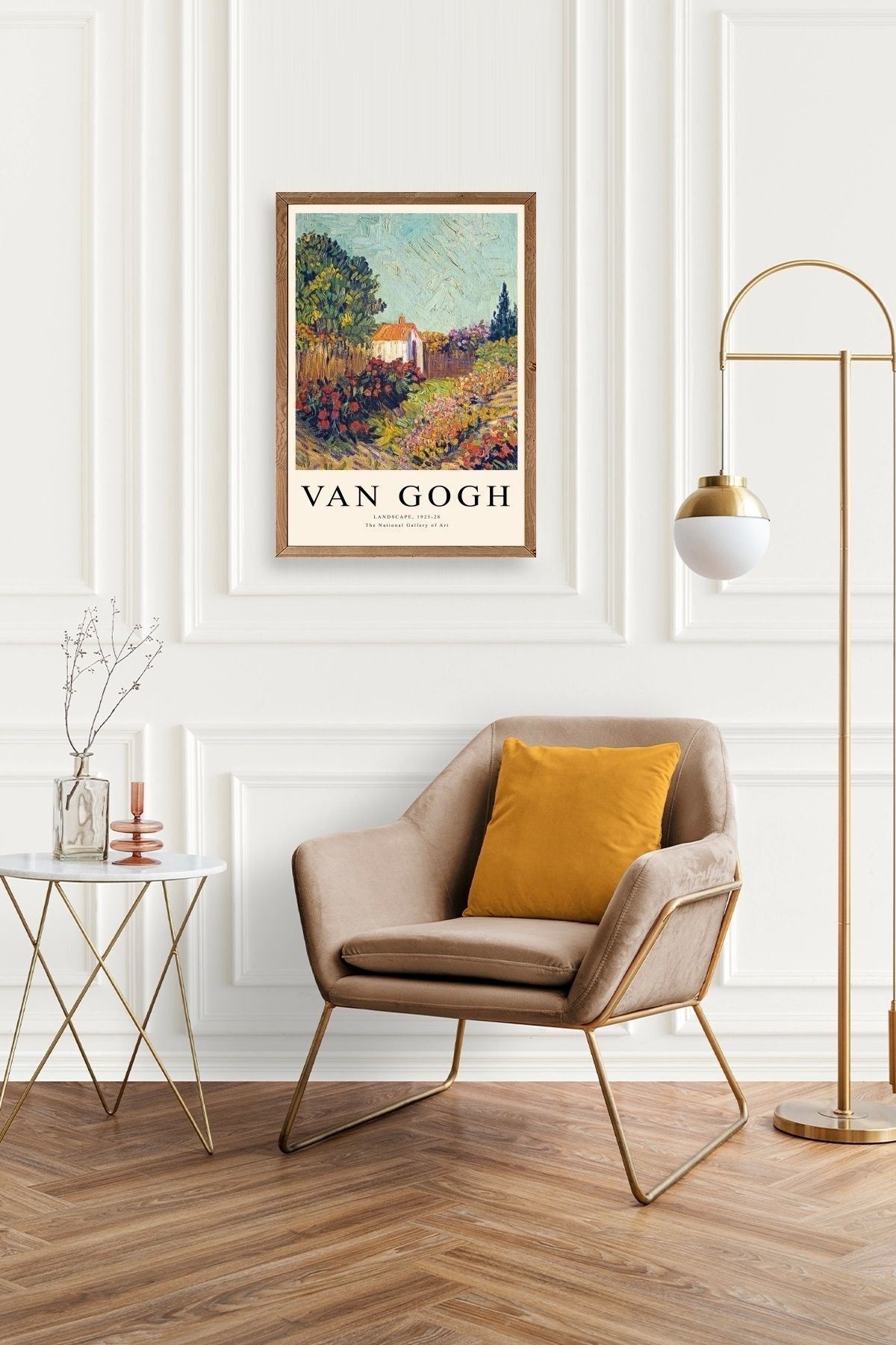 Van Gogh Ahşap Çerçeveli Tablo 30 x 42