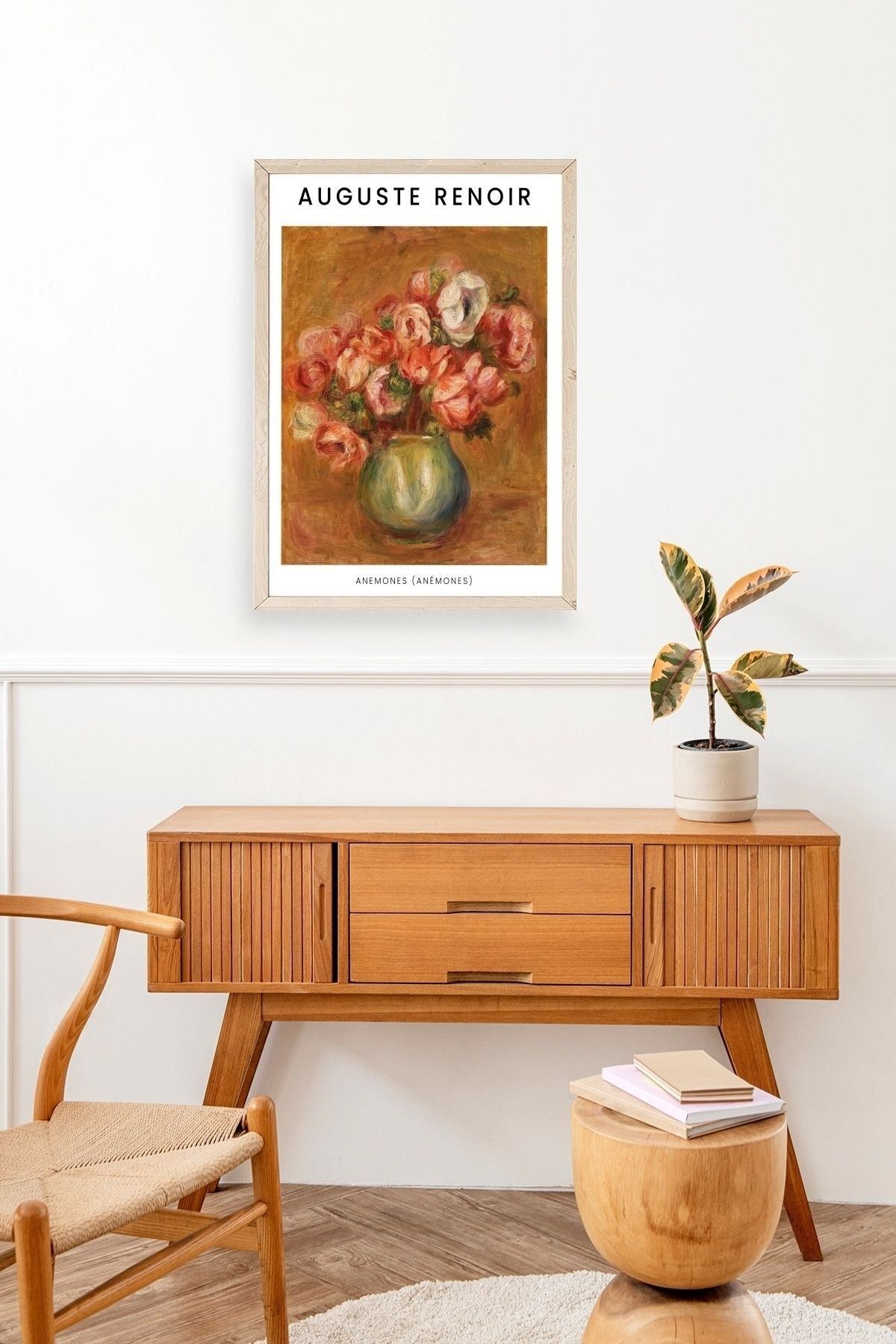 Renoir Ahşap Çerçeveli Tablo 23 x 30